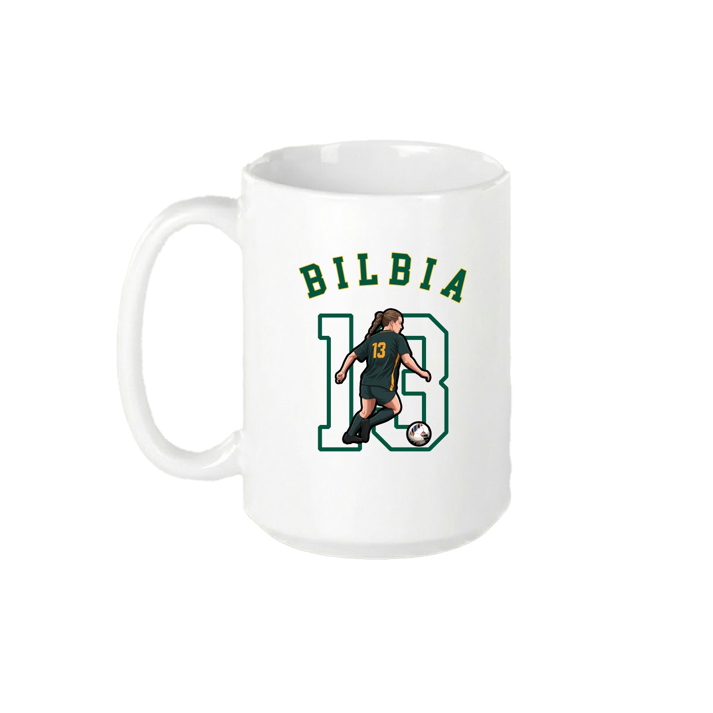15oz Coffee Mug — Shirsey Arch in White