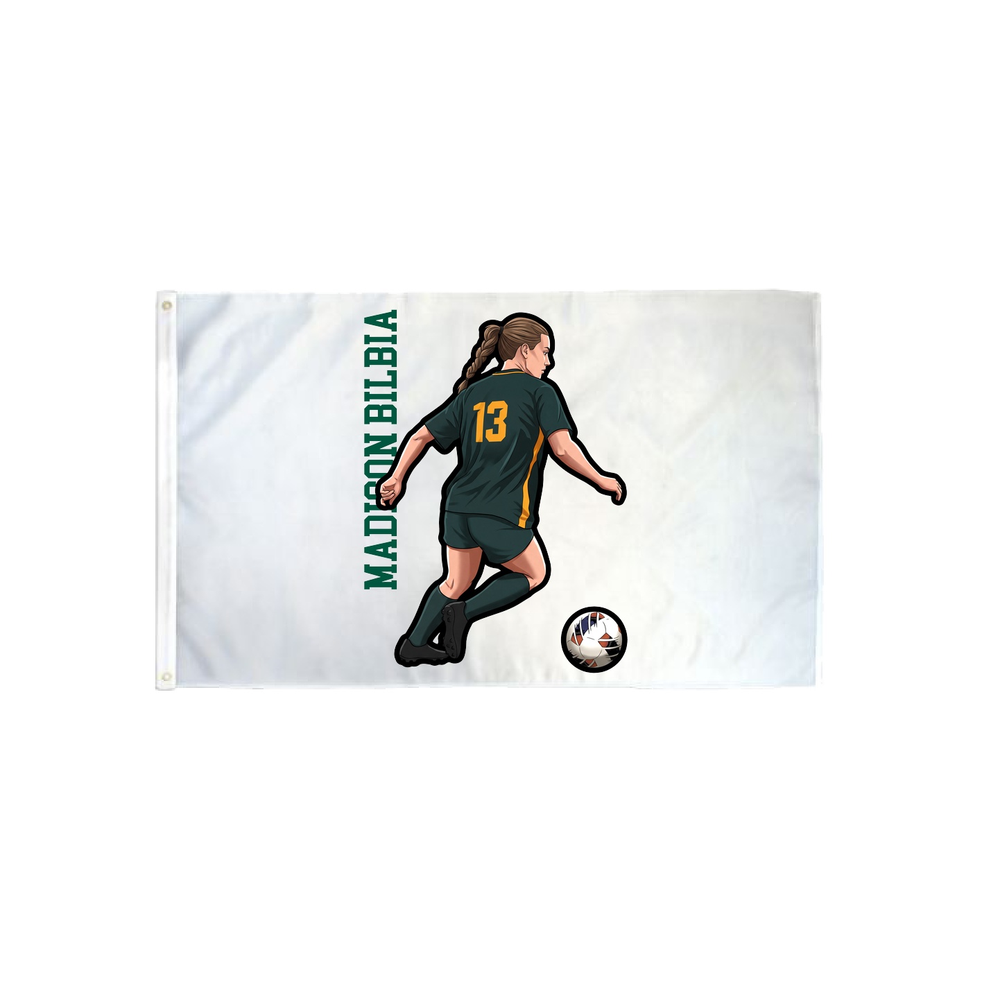 3x5 Flag — Name Vertical in Classic