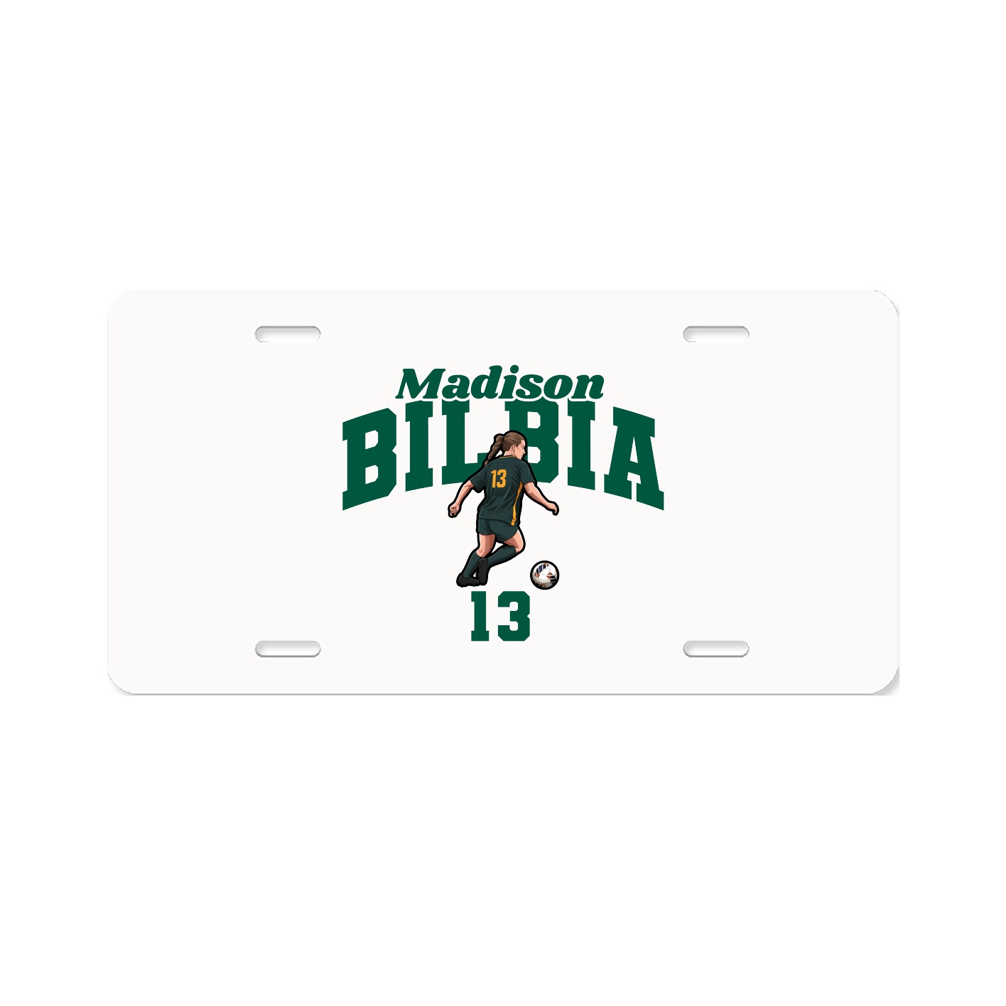 License Plate — Signature Arch in Classic