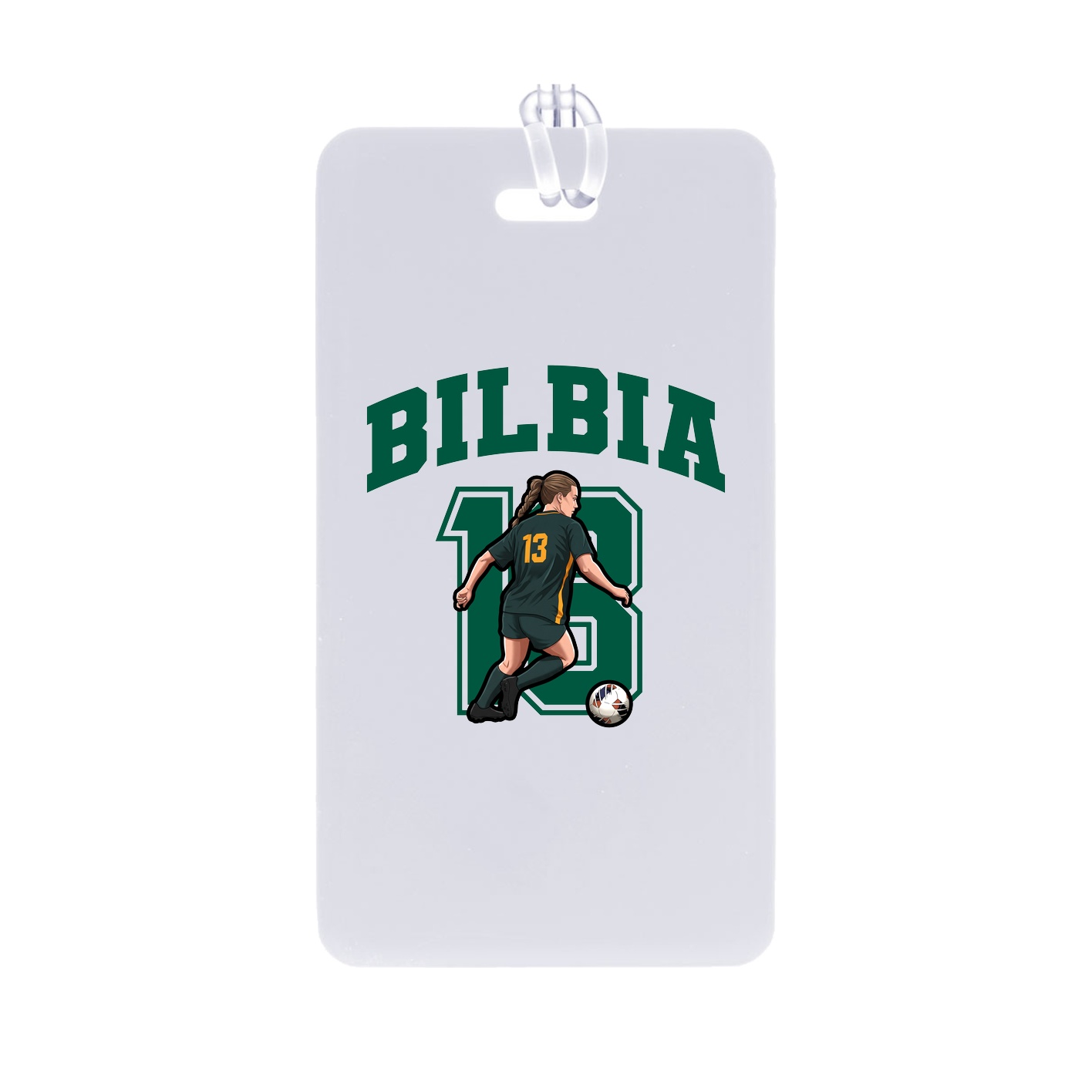 Bag Tag — Number in Classic