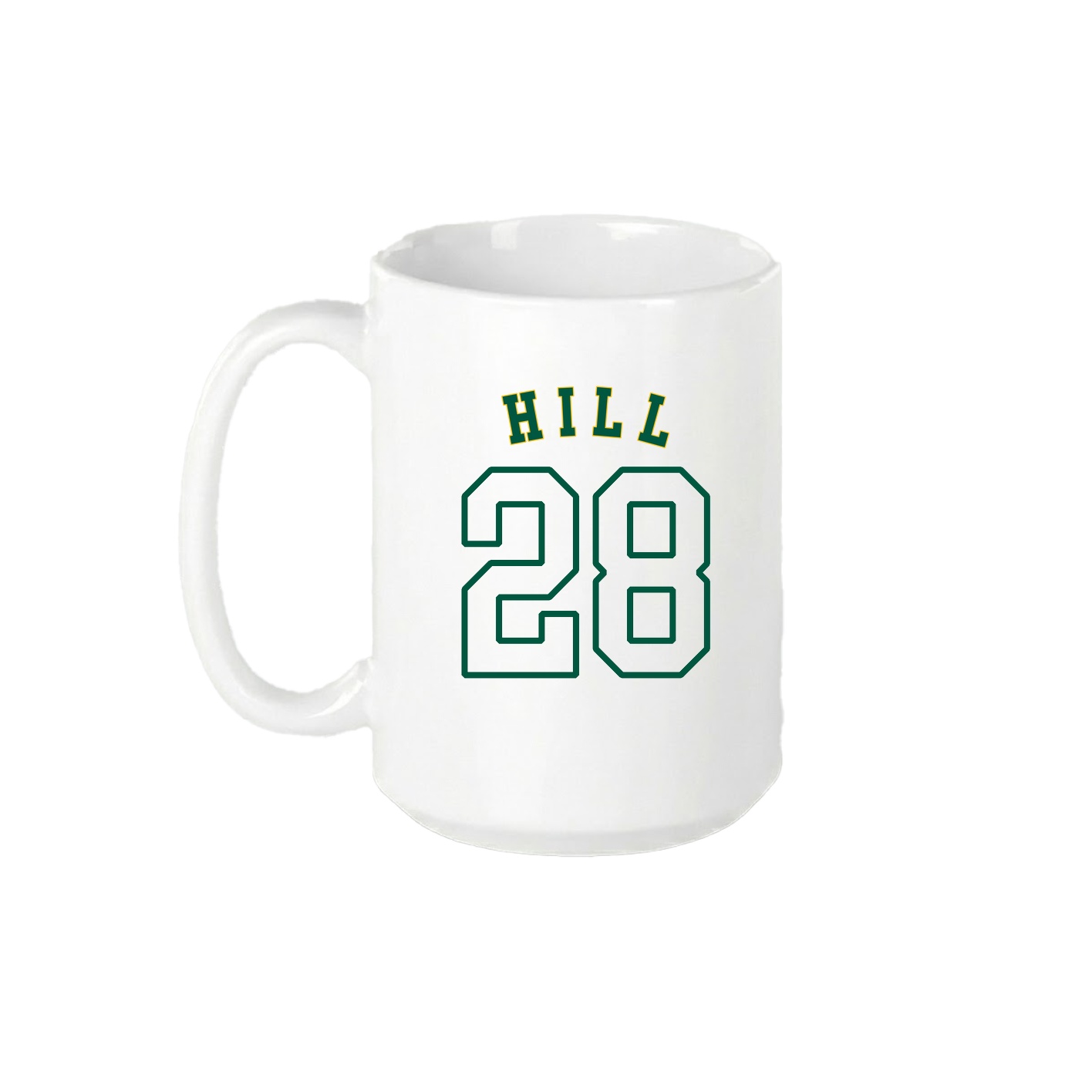 15oz Coffee Mug — Shirsey Arch in White