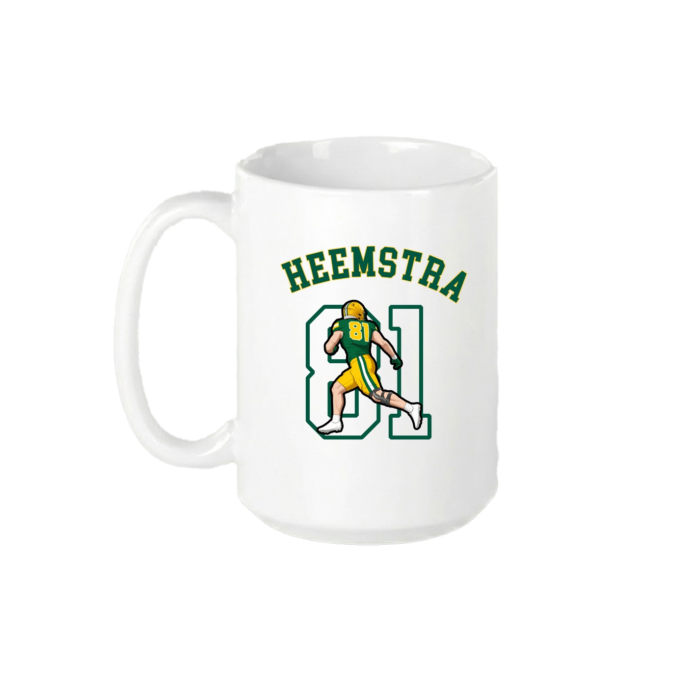 15oz Coffee Mug — Shirsey Arch in White