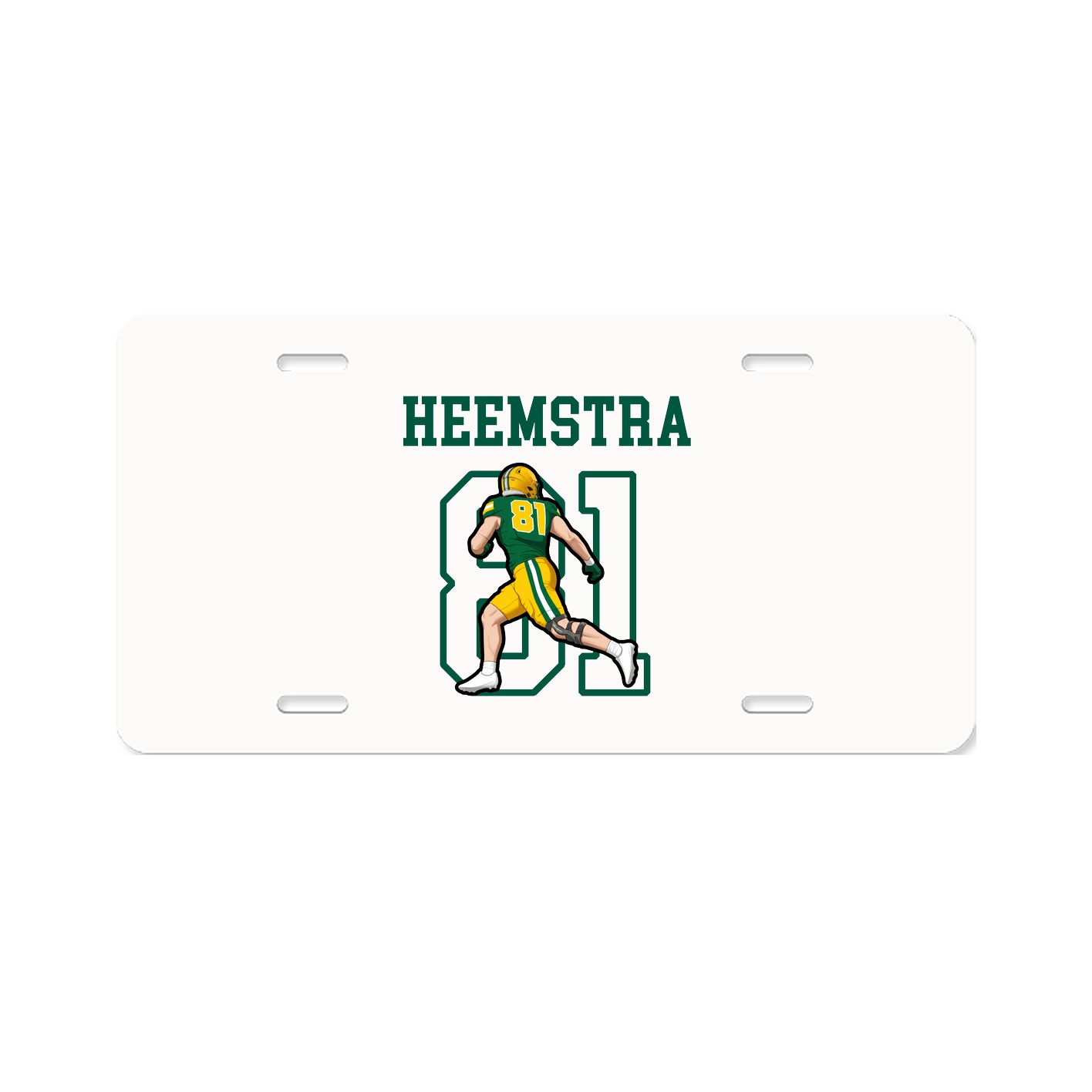 License Plate — Shirsey in Classic