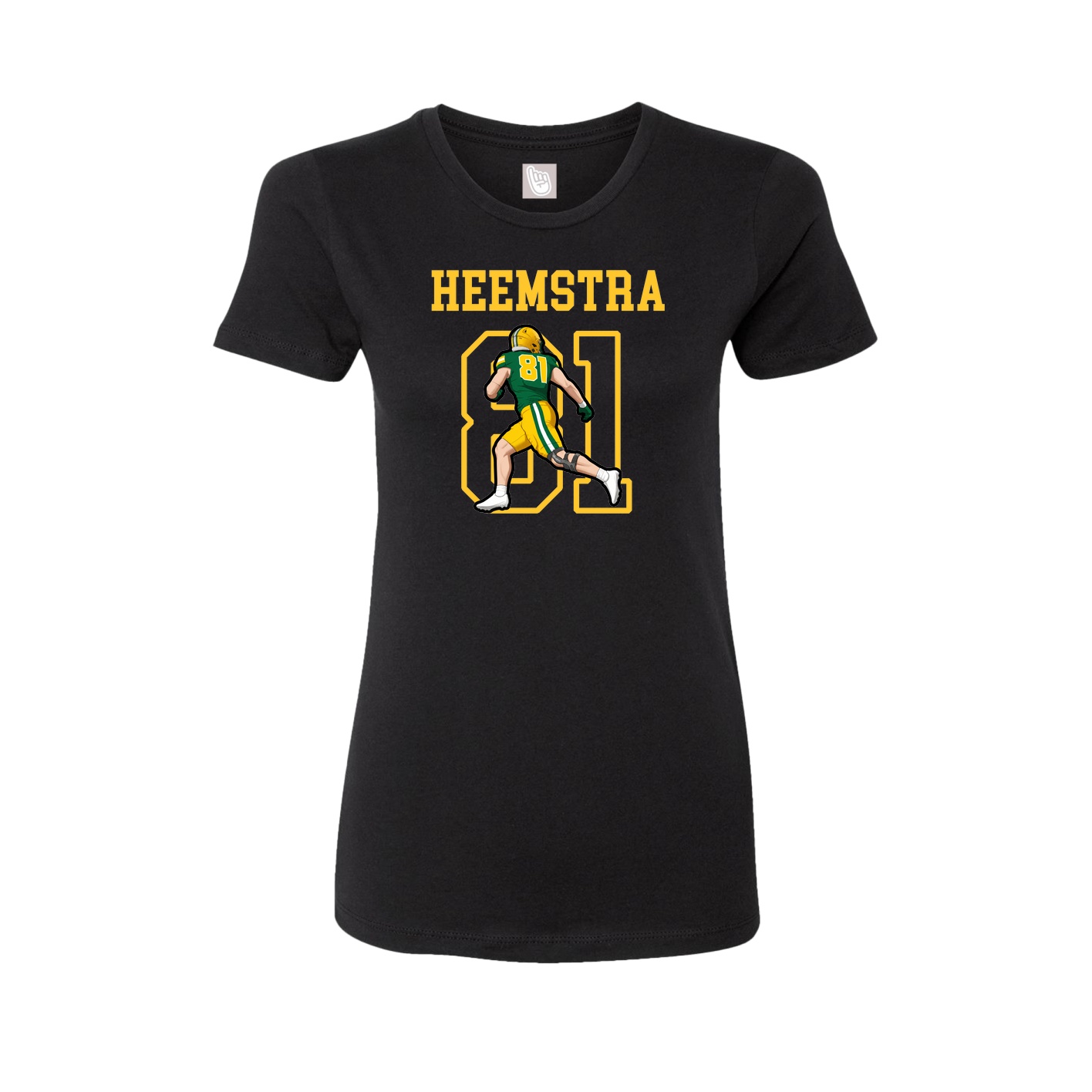 Fitted Women's Tee — Shirsey in Black