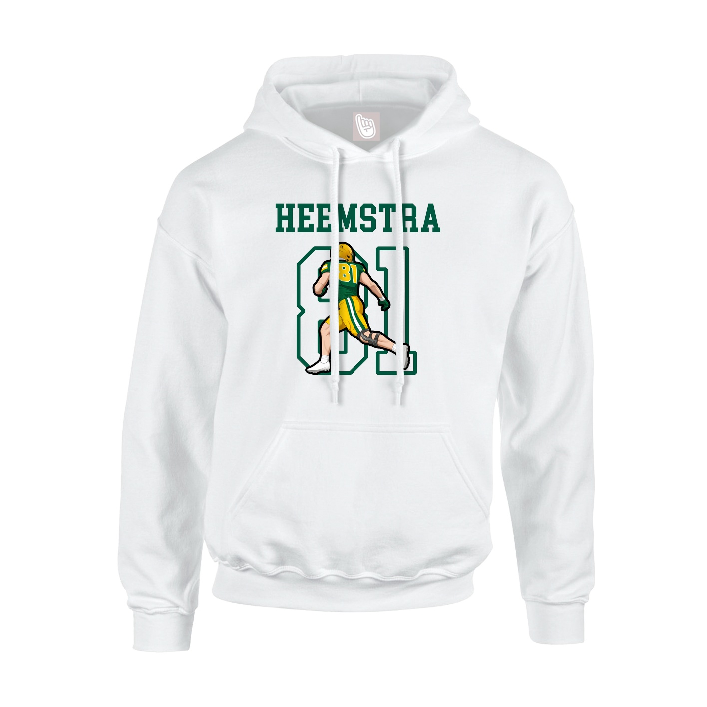 Youth Hoodie — Shirsey in White