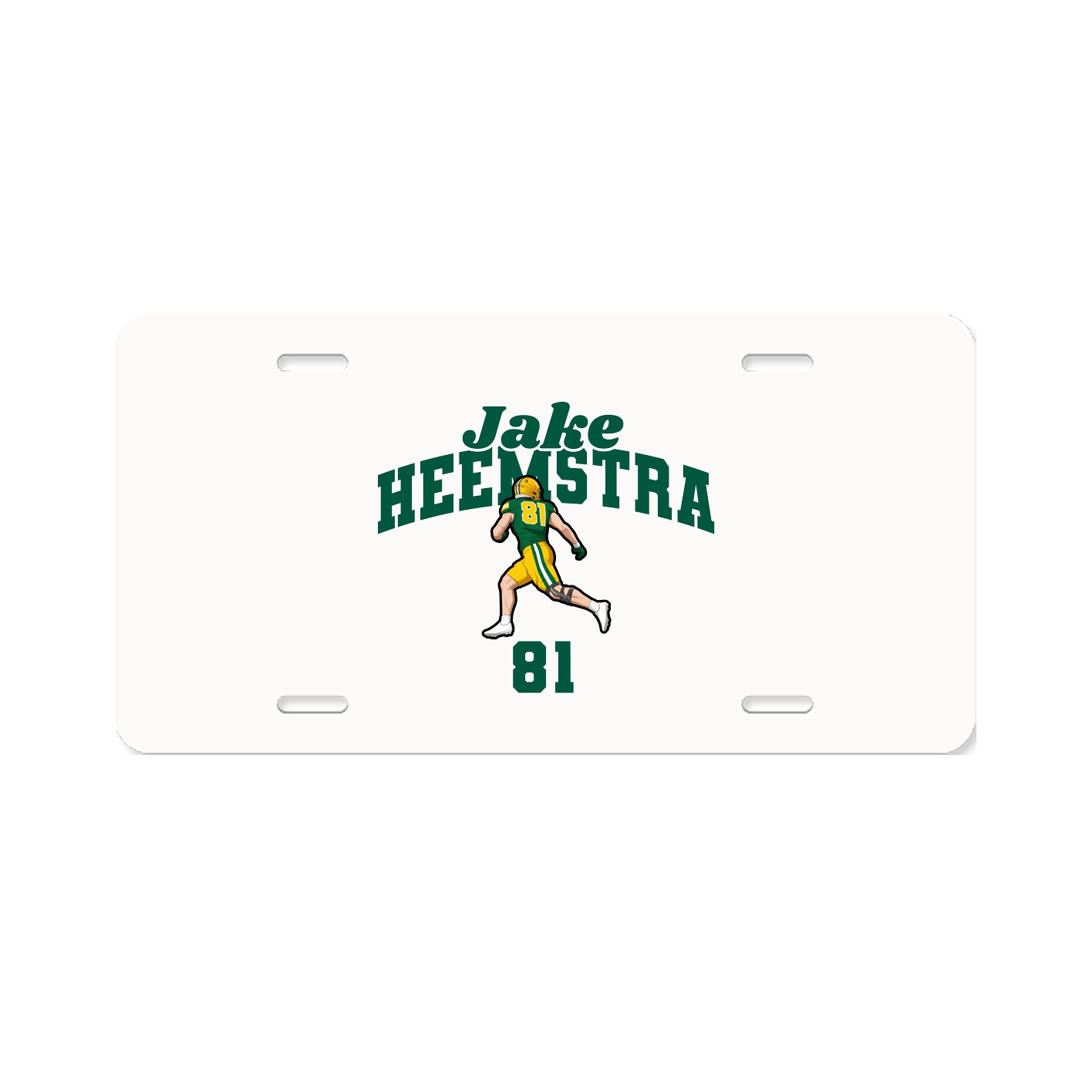 License Plate — Signature Arch in Classic