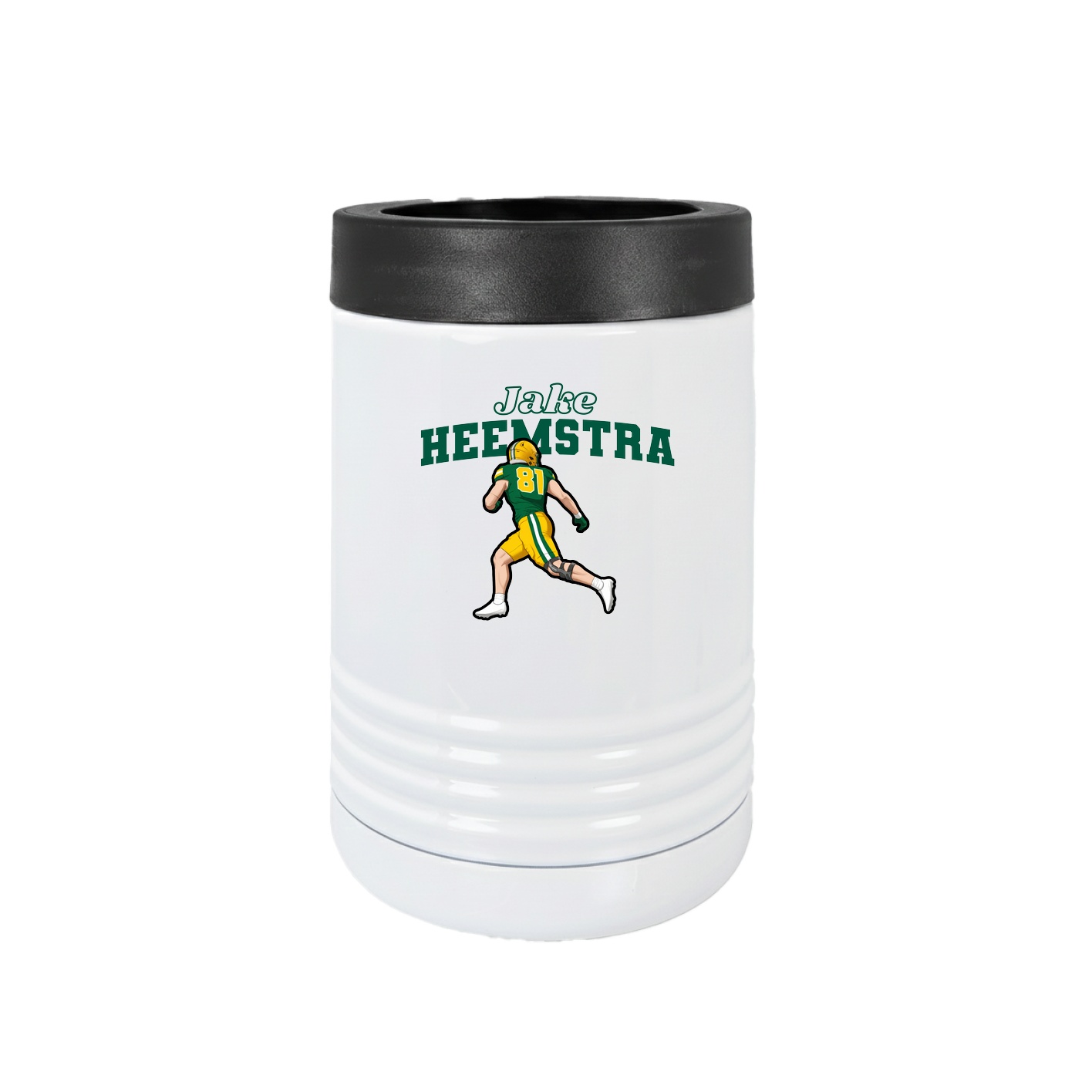 Beverage Holder — Name Arch in White