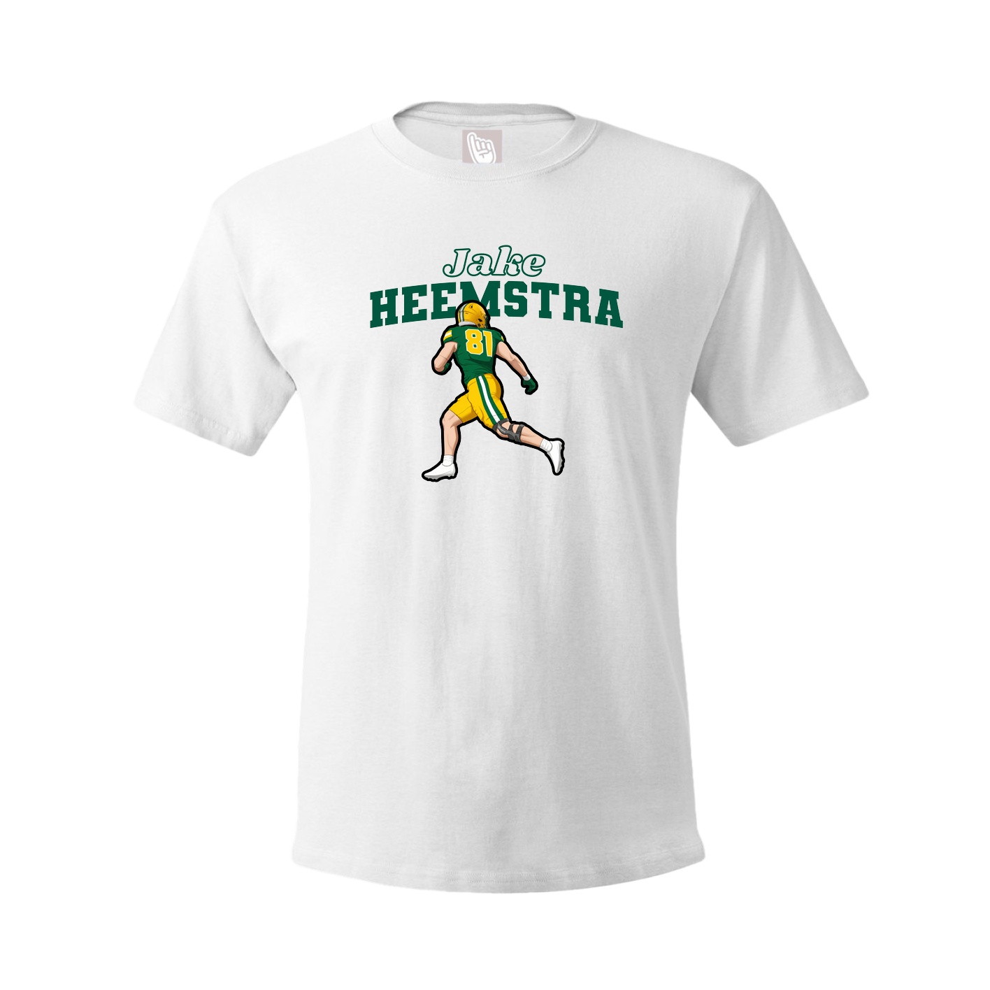 Tee — Name Arch in White