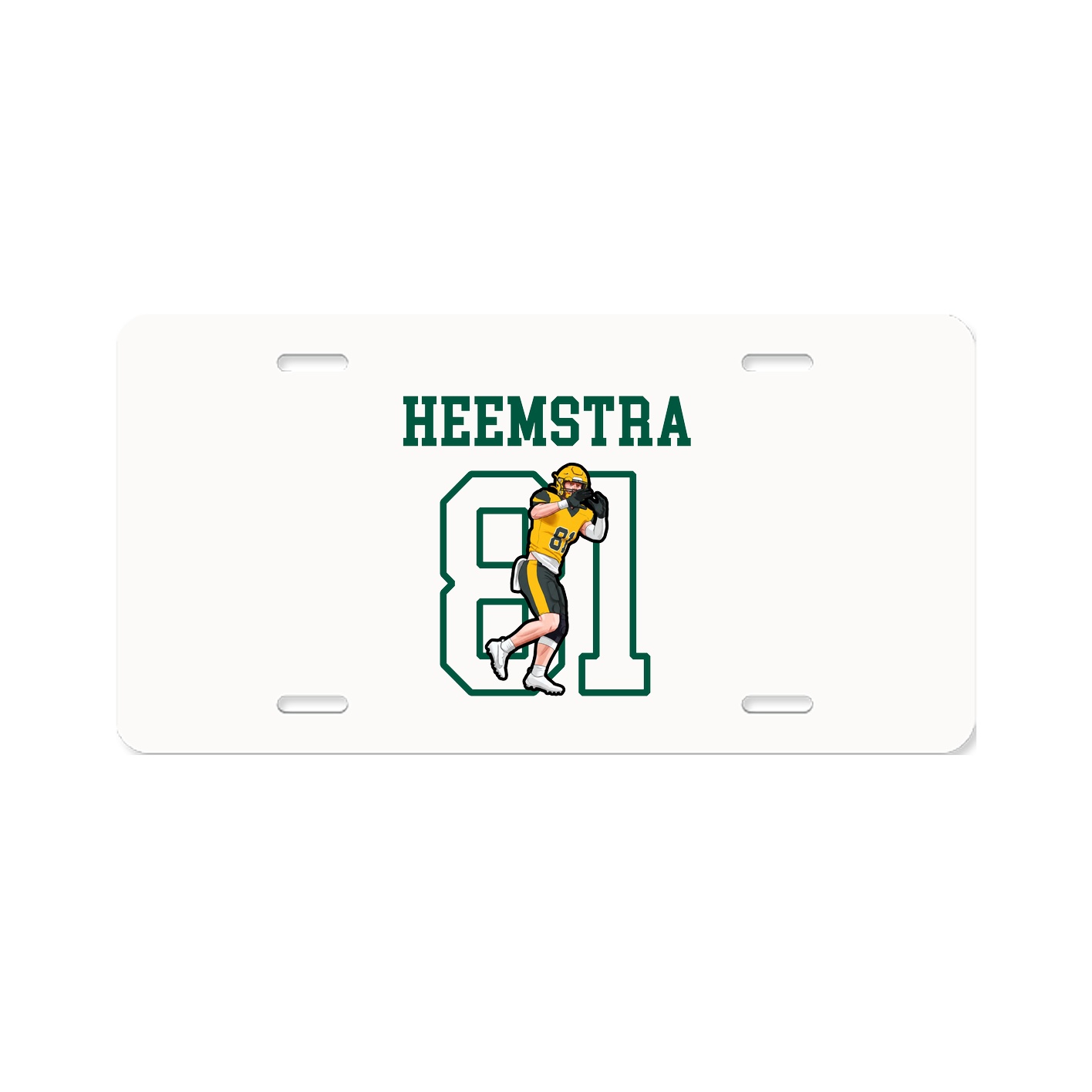License Plate — Shirsey in Classic