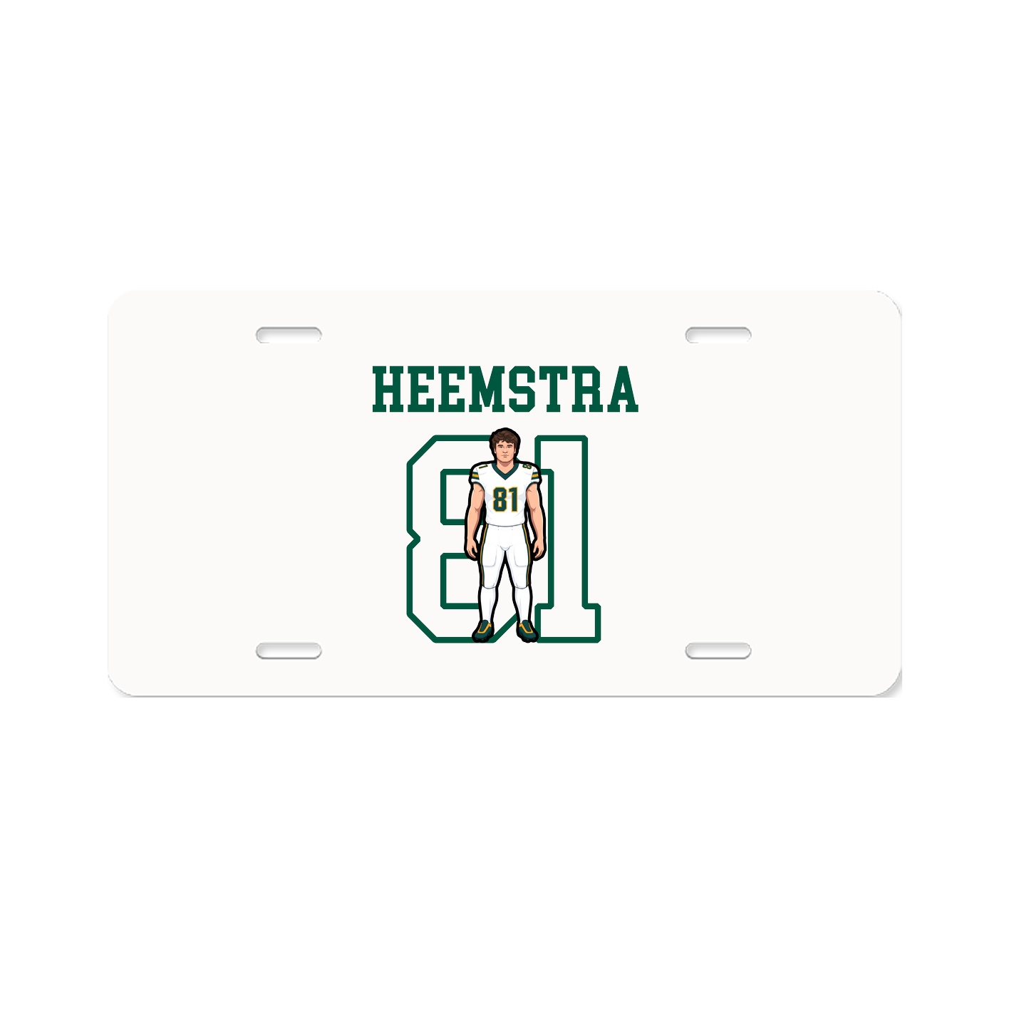License Plate — Shirsey in Classic