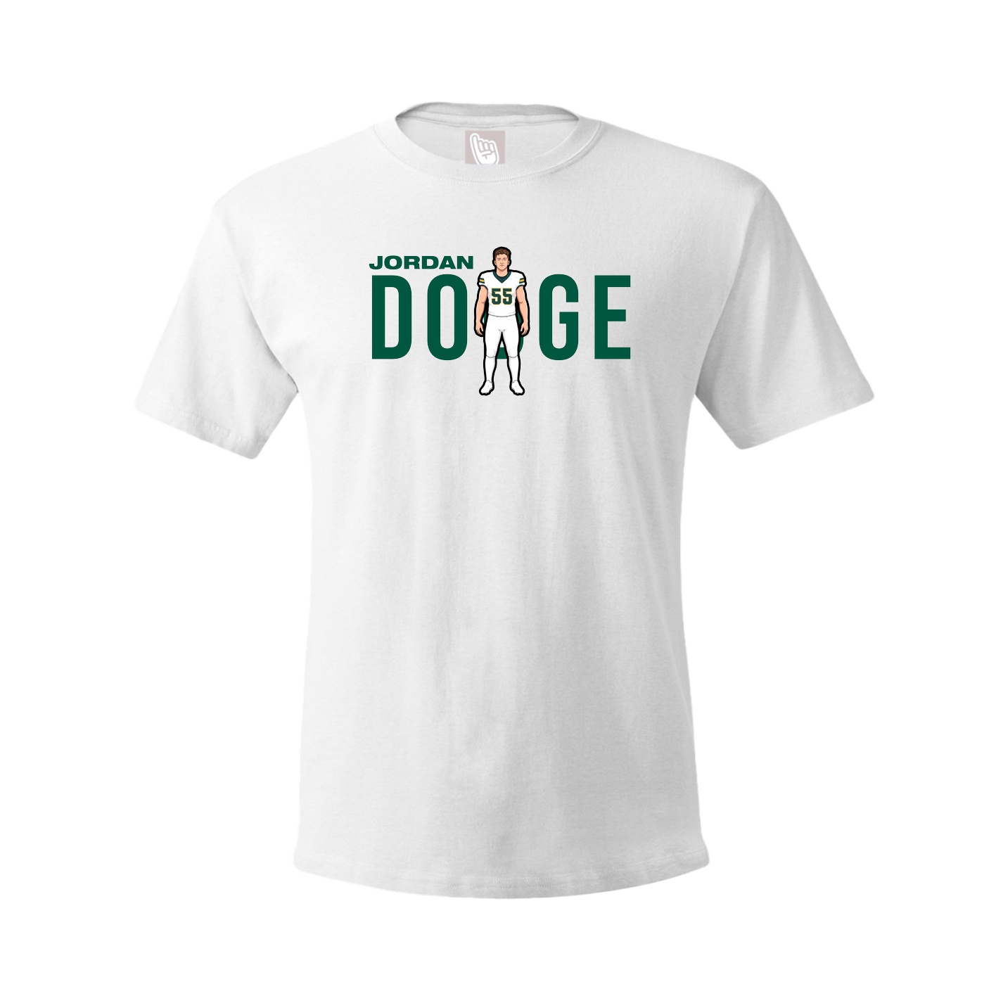 Youth Tee — Player Name in White