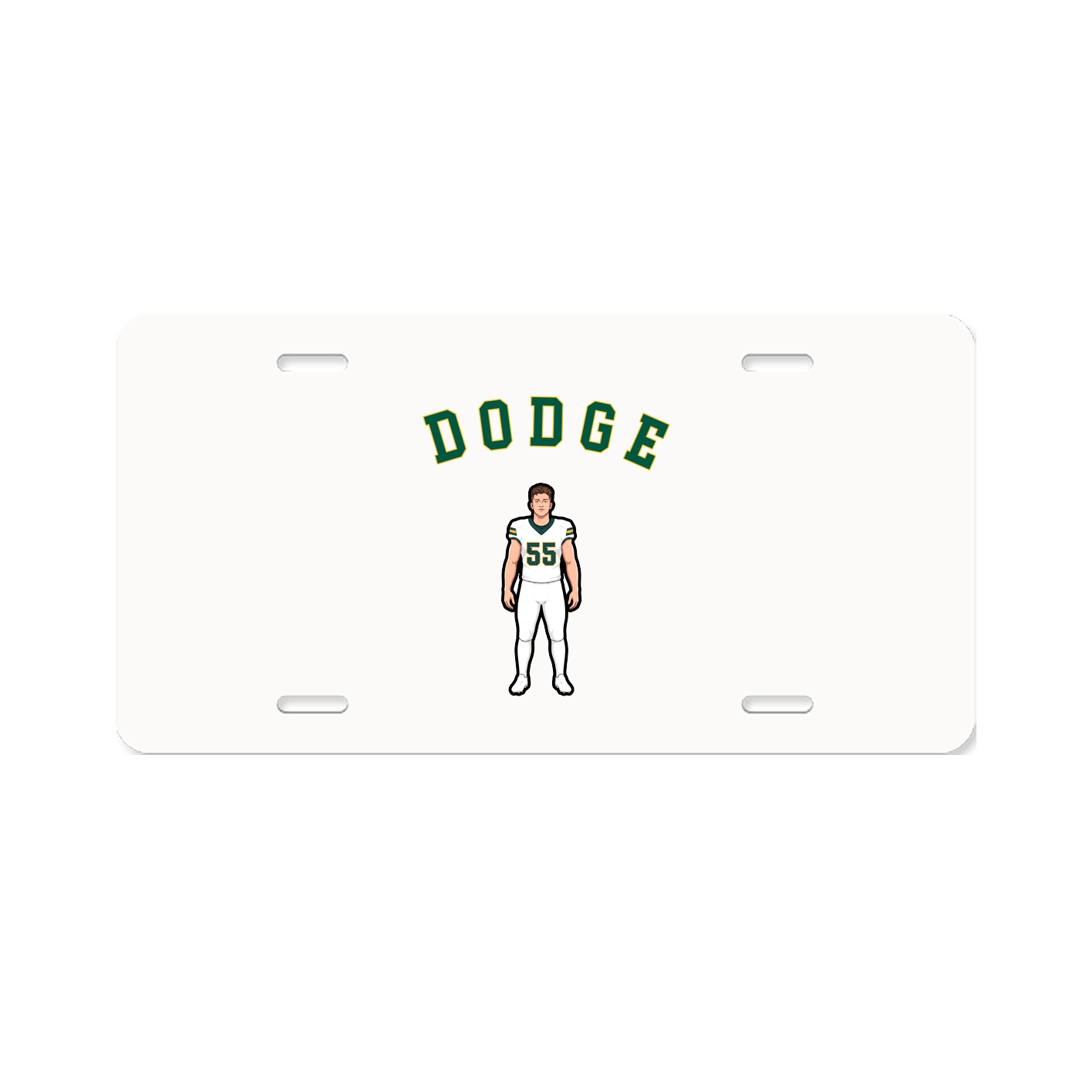 License Plate — Shirsey Arch in Classic