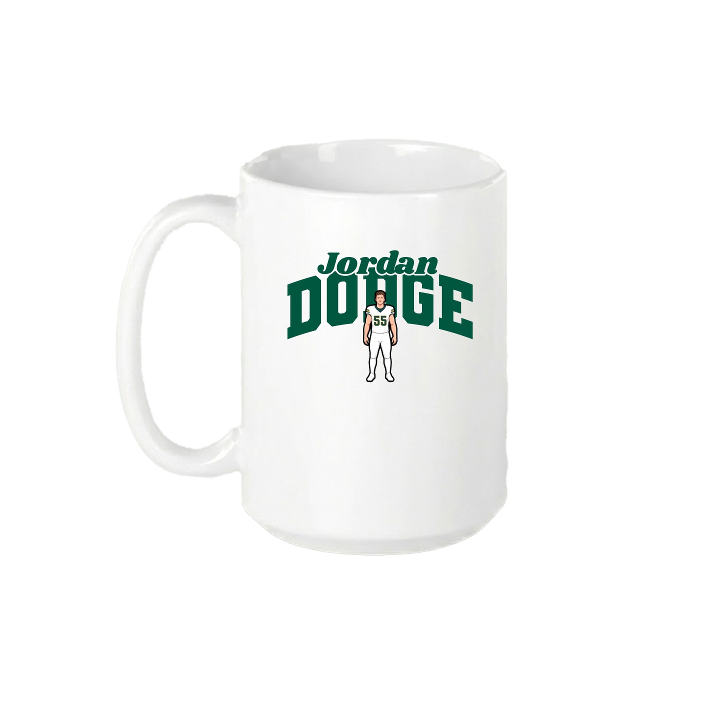 15oz Coffee Mug — Signature Arch in White