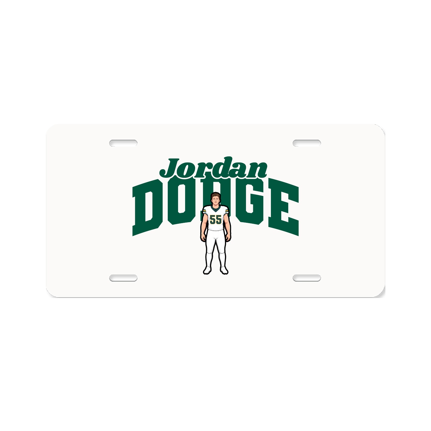 License Plate — Signature Arch in Classic