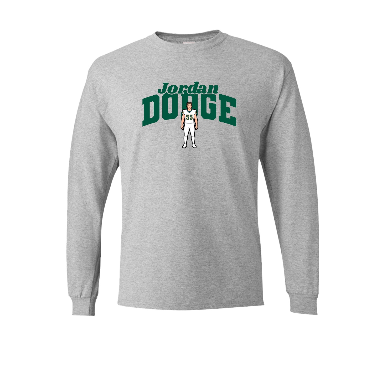 Long Sleeve Tee — Signature Arch in Grey