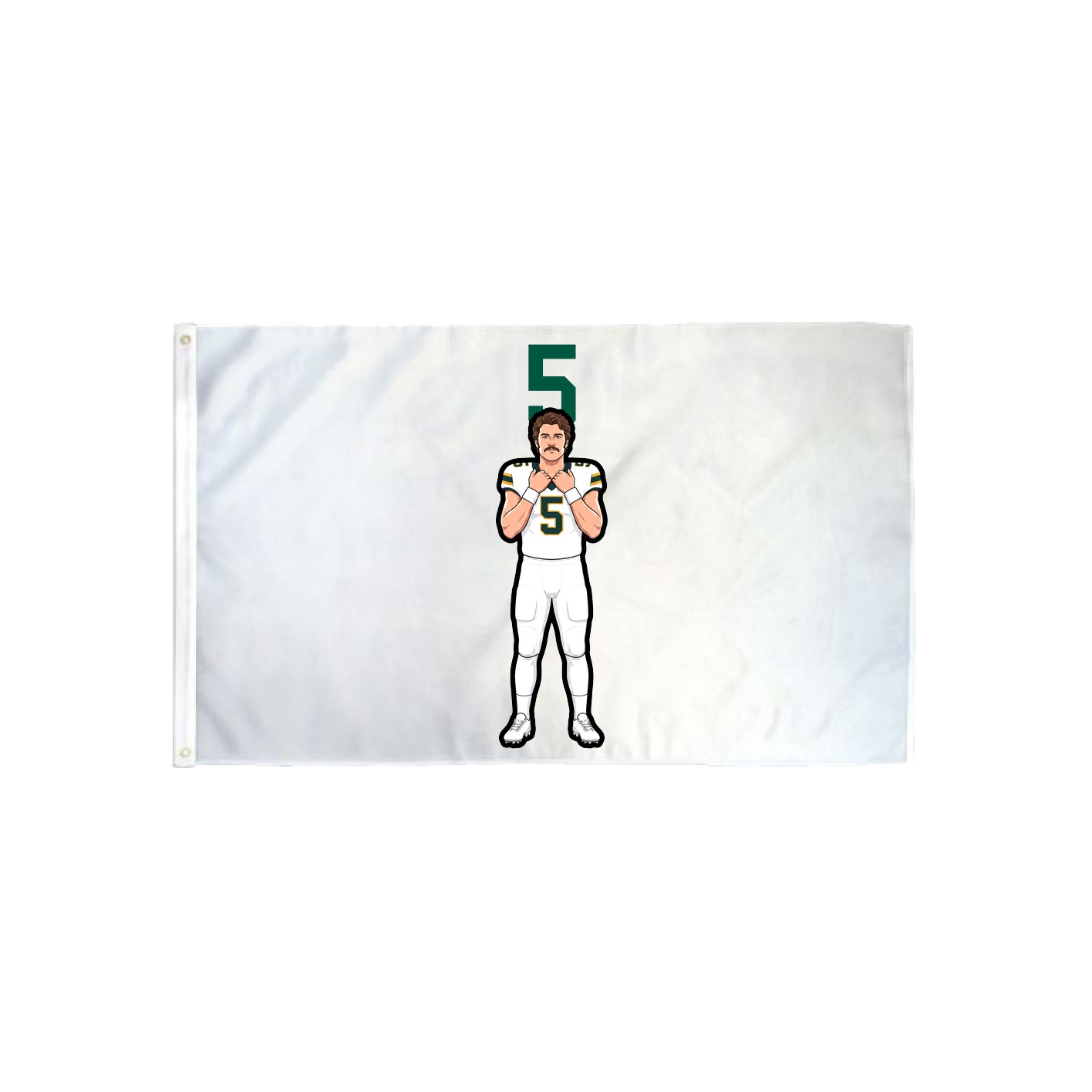 3x5 Flag — Number Top in Classic