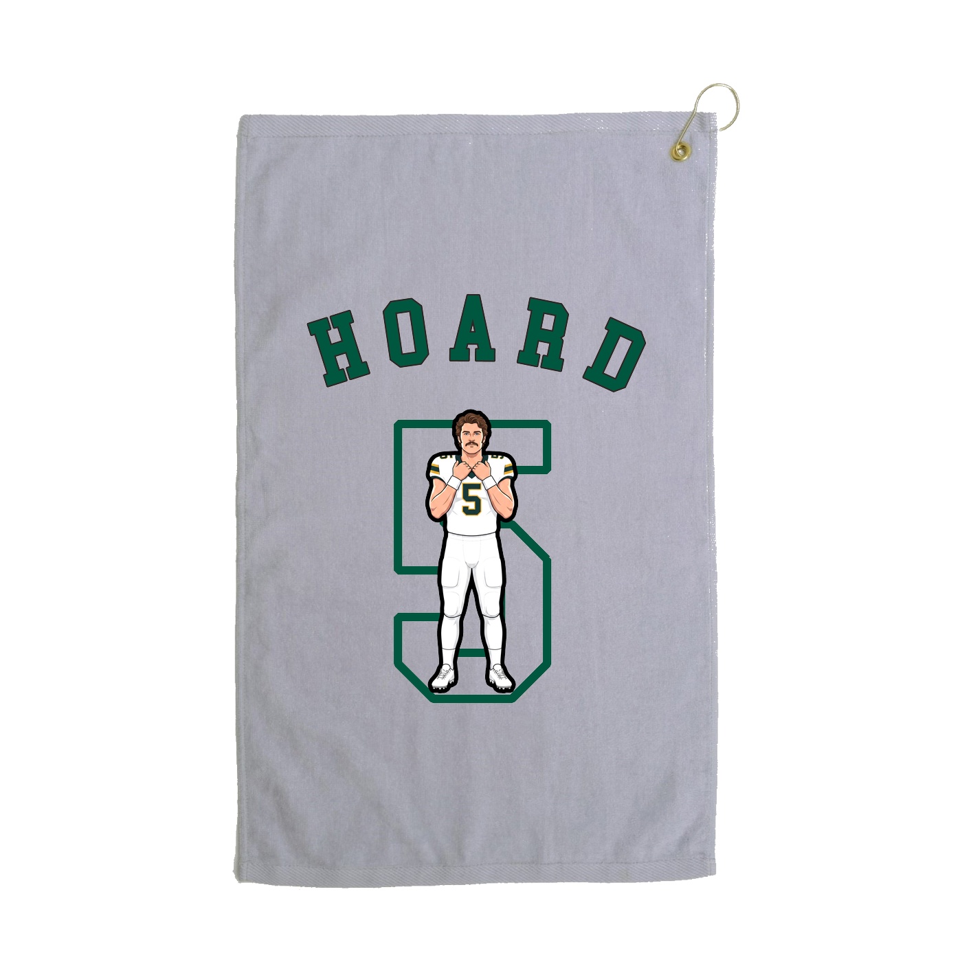 Golf Towel — Shirsey Arch in Grey
