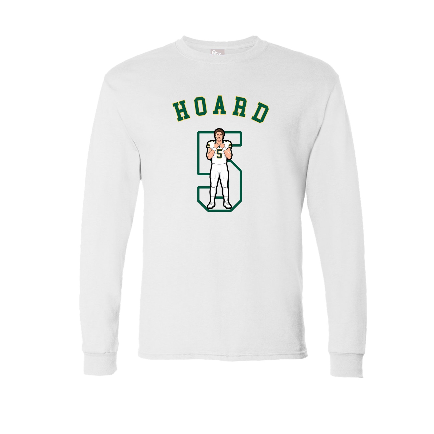 Long Sleeve Tee — Shirsey Arch in White