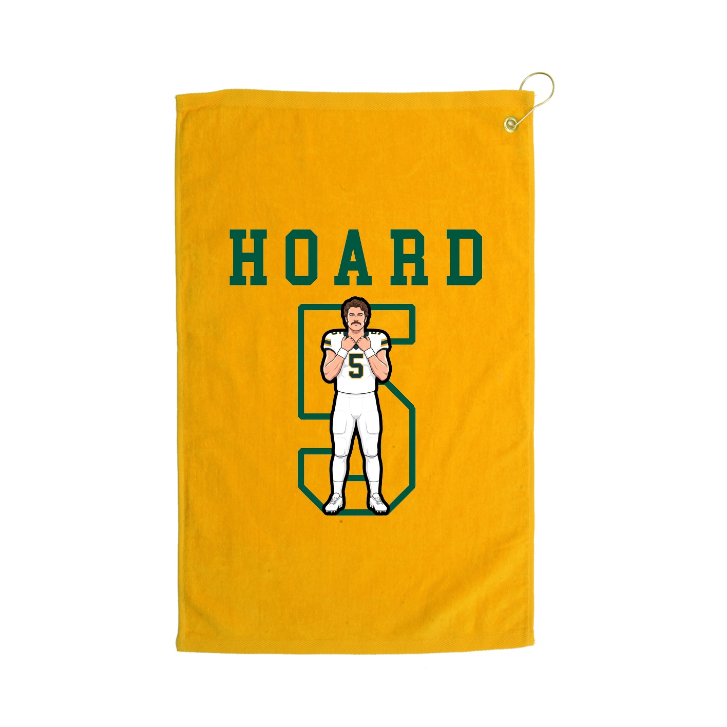 Golf Towel — Shirsey in Gold