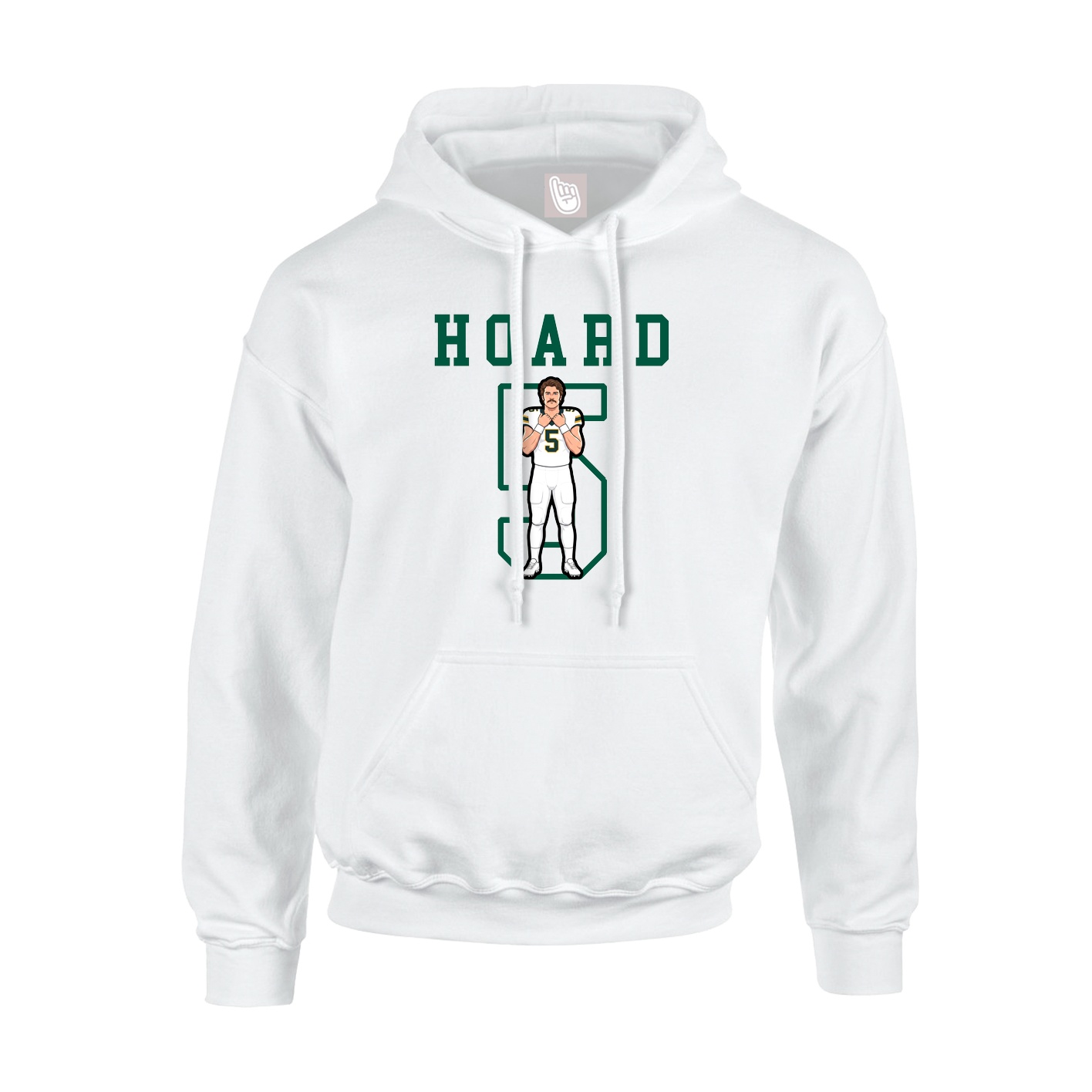 Hoodie — Shirsey in White