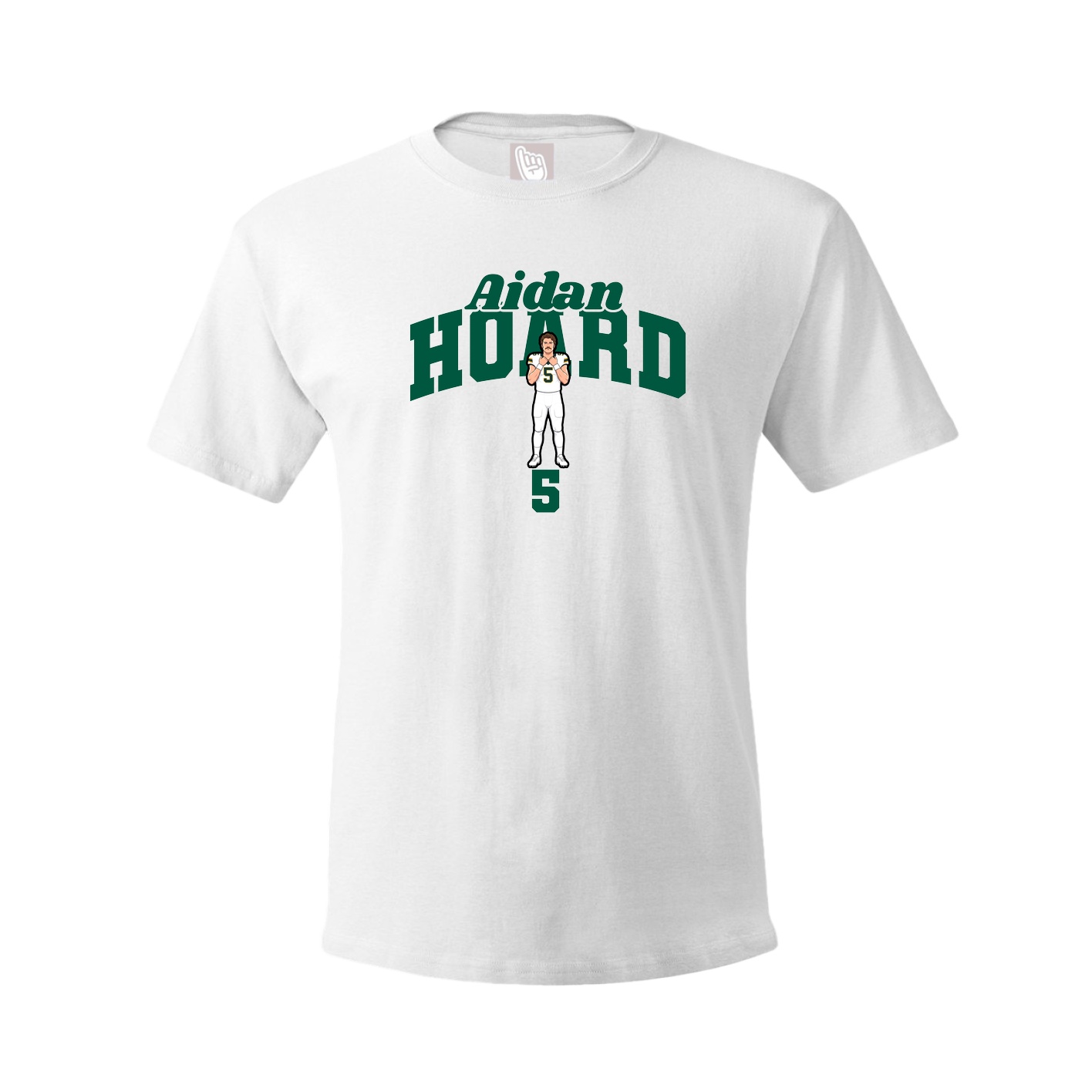Youth Tee — Signature Arch in White
