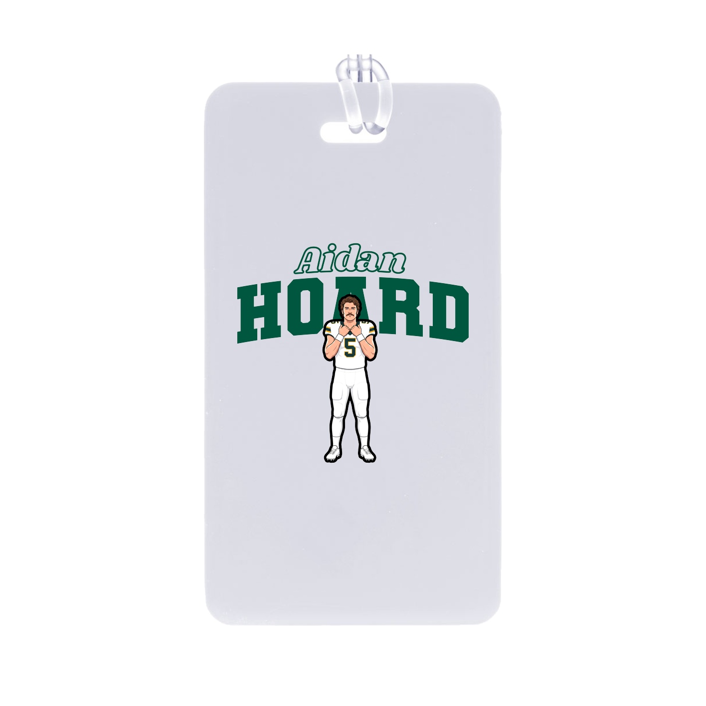 Bag Tag — Name Arch in Classic