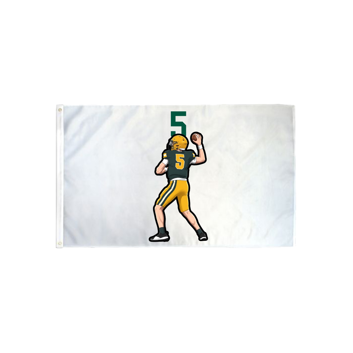 3x5 Flag — Number Top in Classic