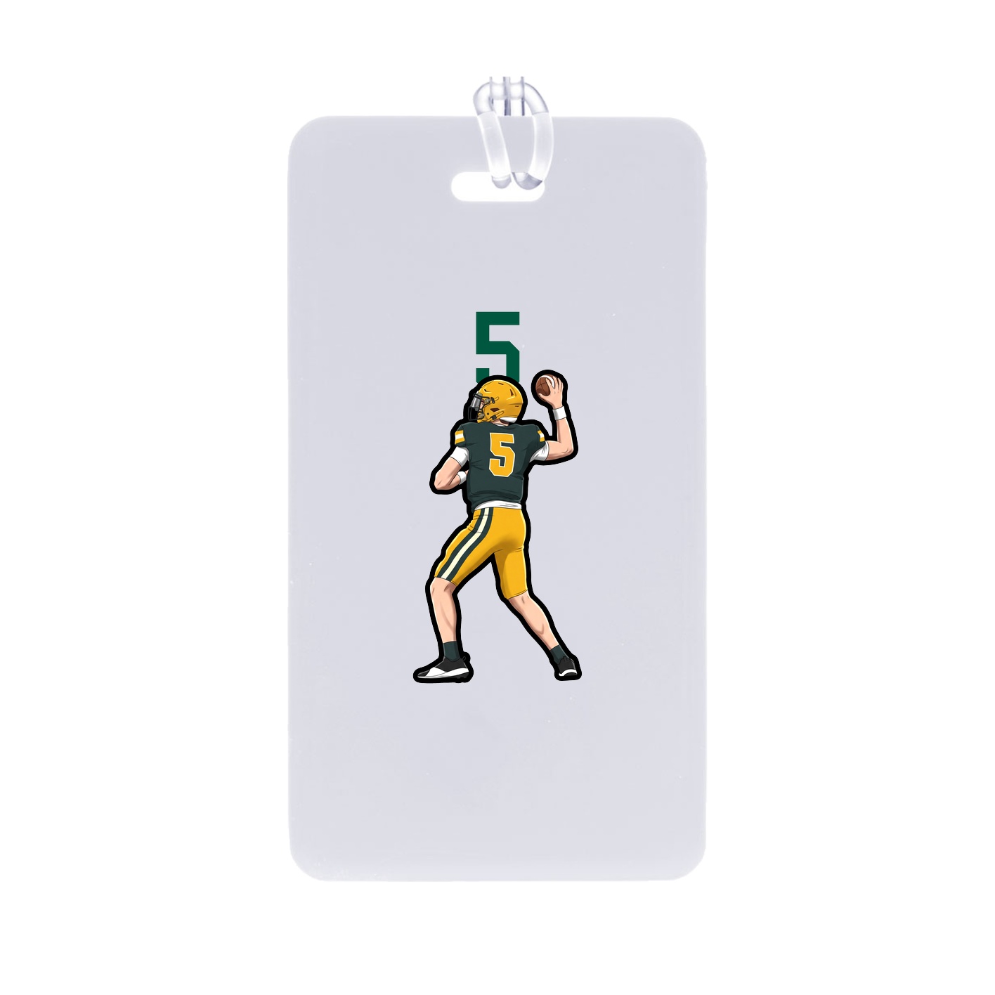 Bag Tag — Number Top in Classic