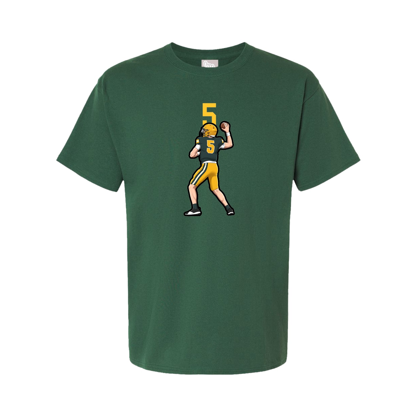 Tee — Number Top in Green