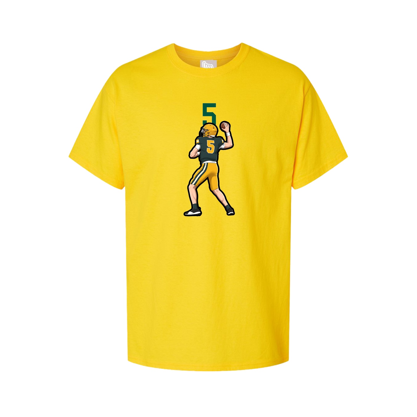 Tee — Number Top in Gold