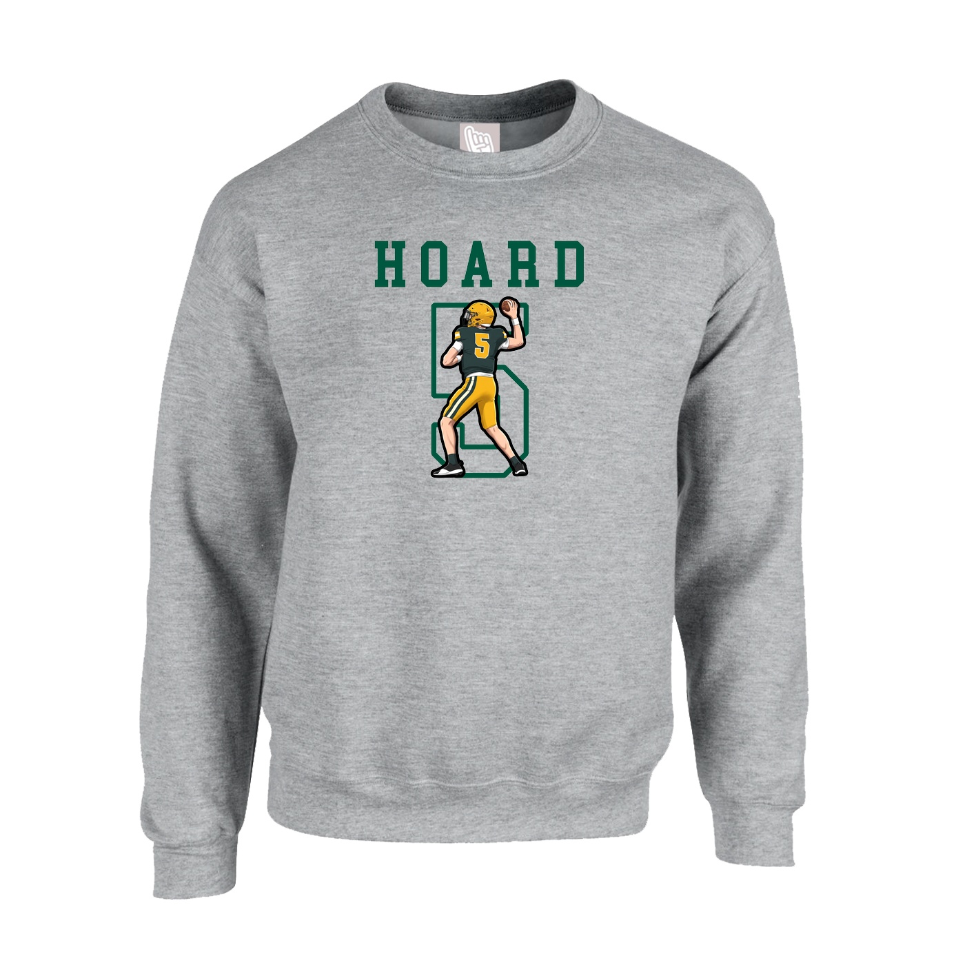 Fleece Crew — Shirsey in Grey