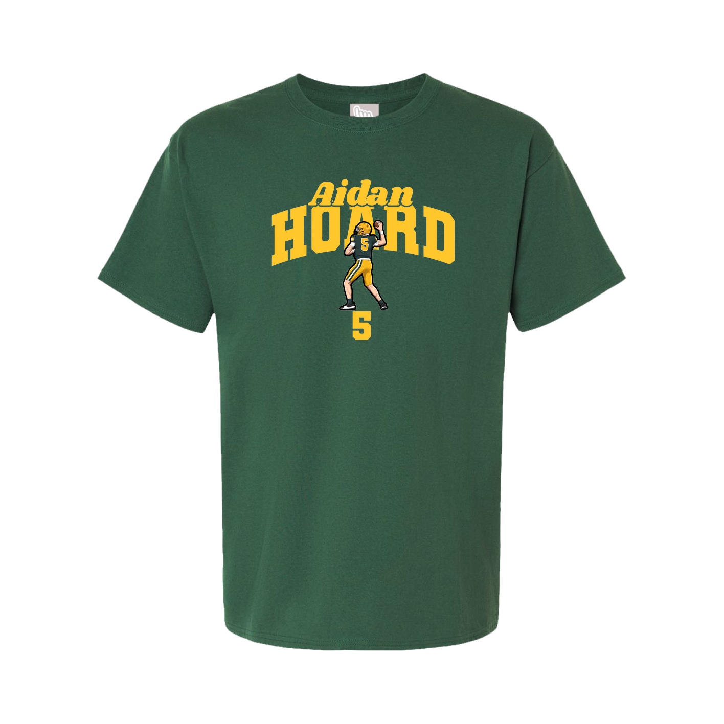 Youth Tee — Signature Arch in Green