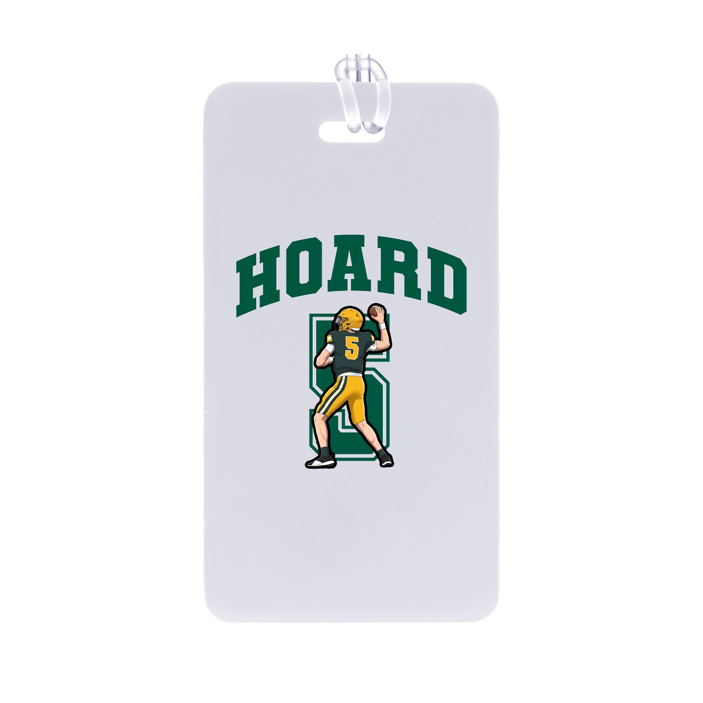 Bag Tag — Number in Classic