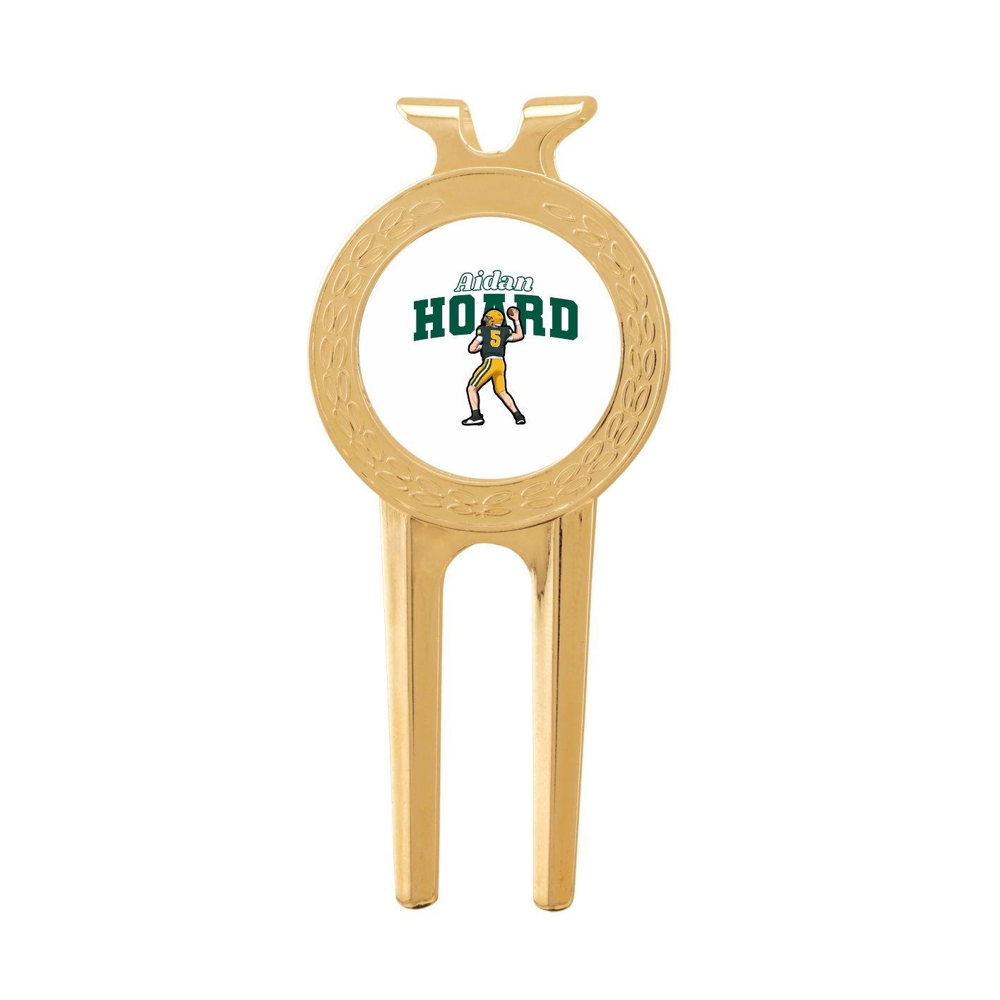 Divot Tool with Ball Marker — Name Arch in Classic
