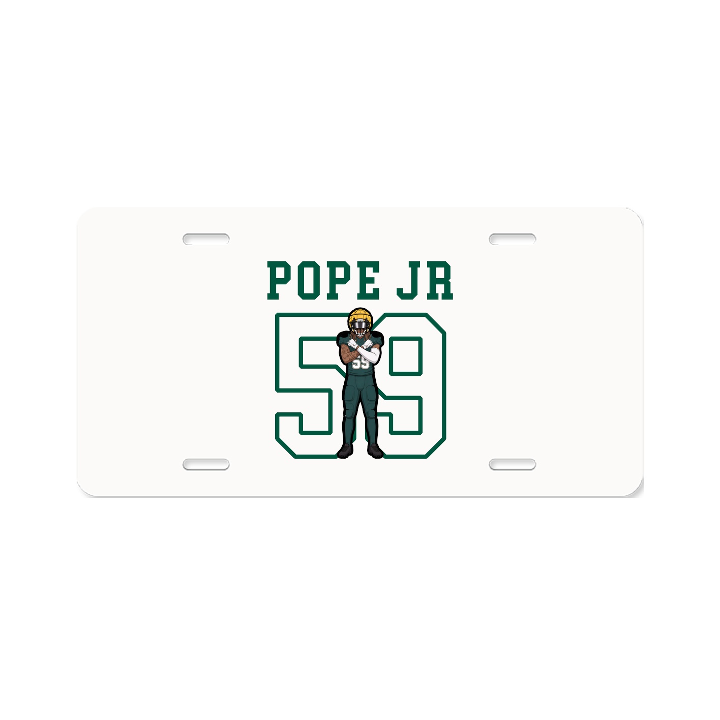 License Plate — Shirsey in Classic
