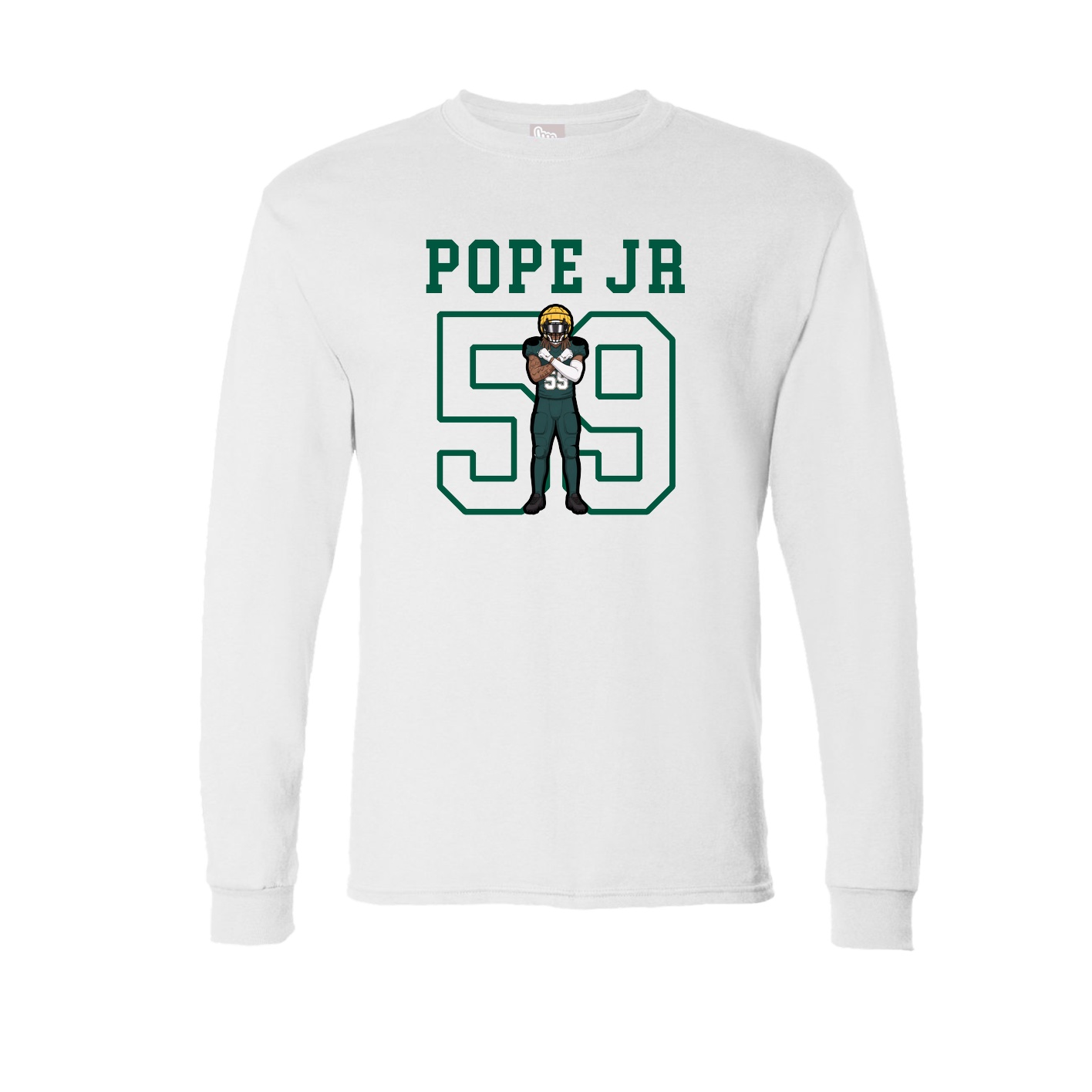 Long Sleeve Tee — Shirsey in White