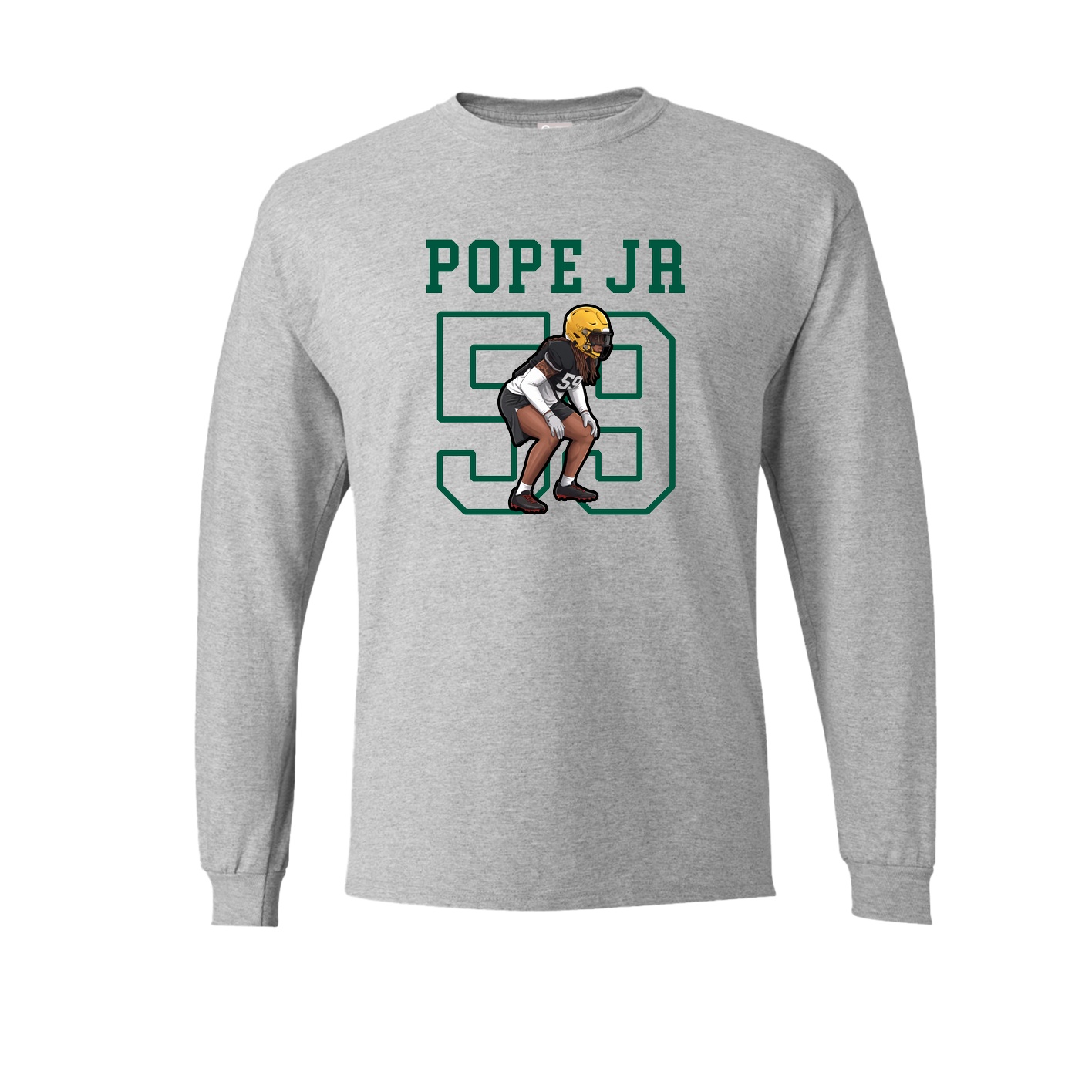 Long Sleeve Tee — Shirsey in Grey