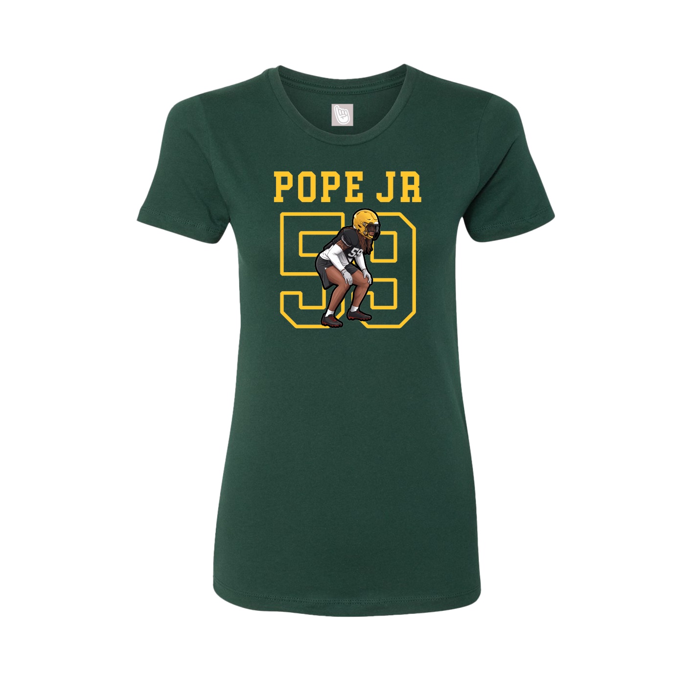 Fitted Women's Tee — Shirsey in Green
