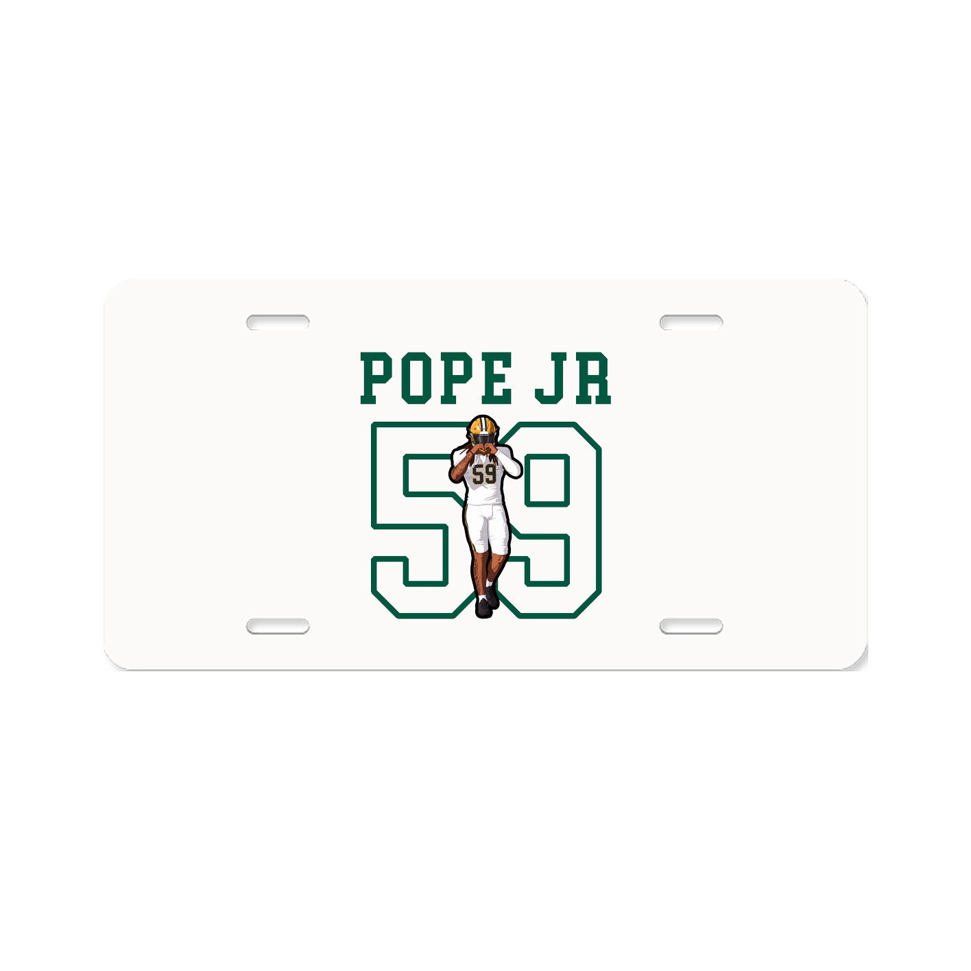 License Plate — Shirsey in Classic