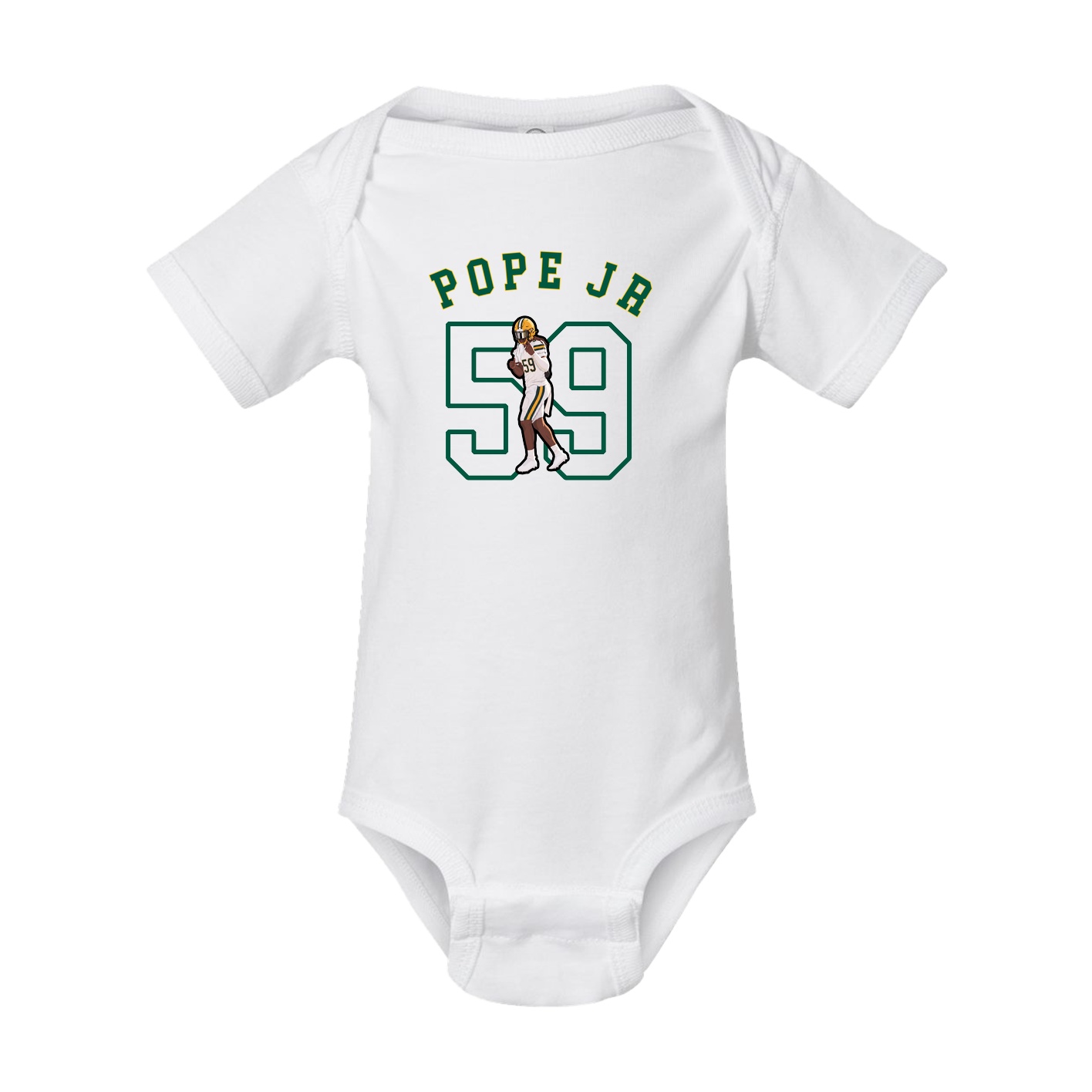 Baby Onesie — Shirsey Arch in White