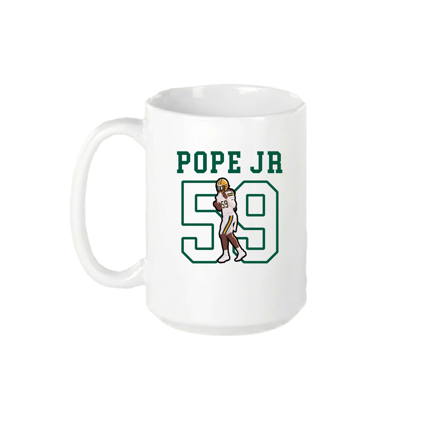 15oz Coffee Mug — Shirsey in White