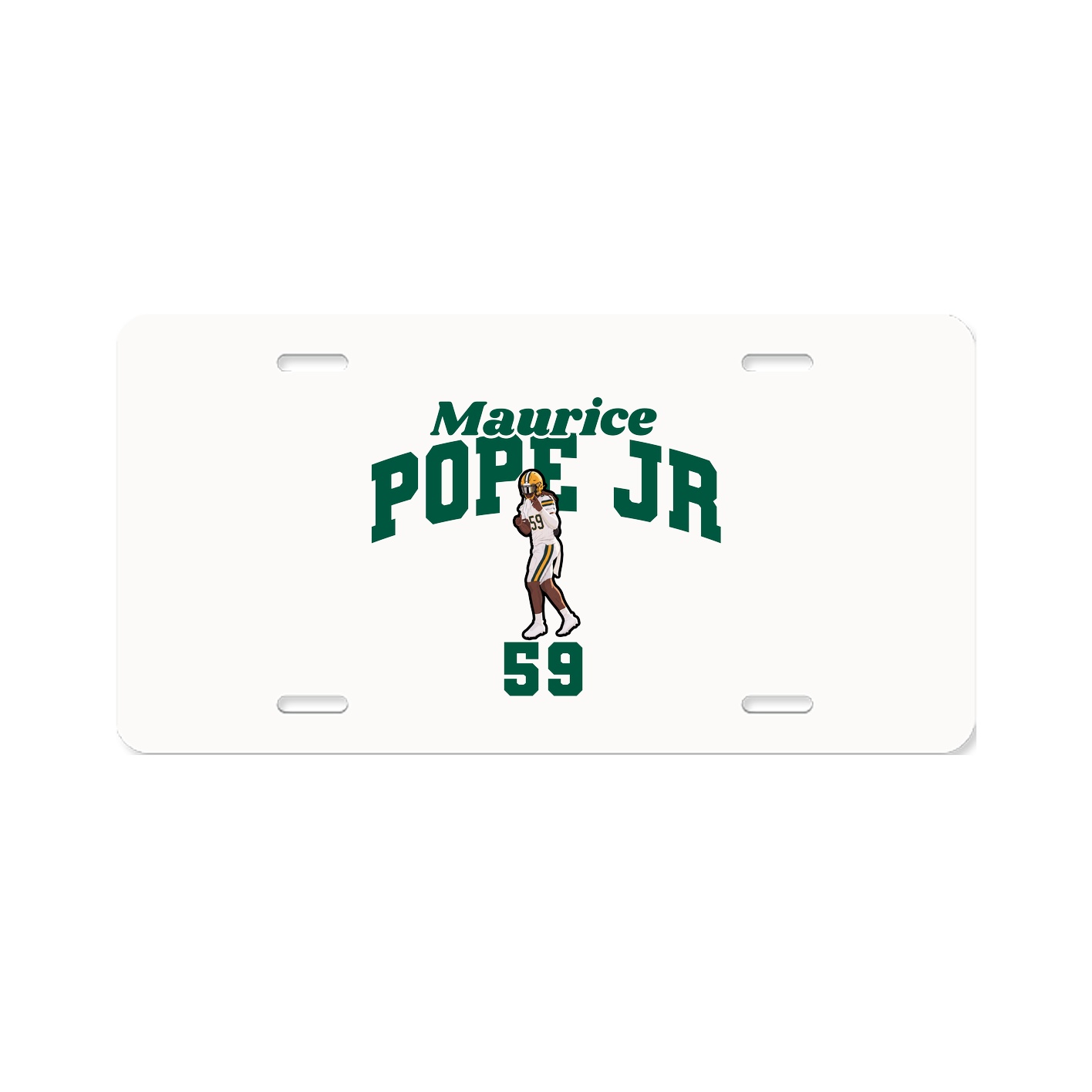 License Plate — Signature Arch in Classic