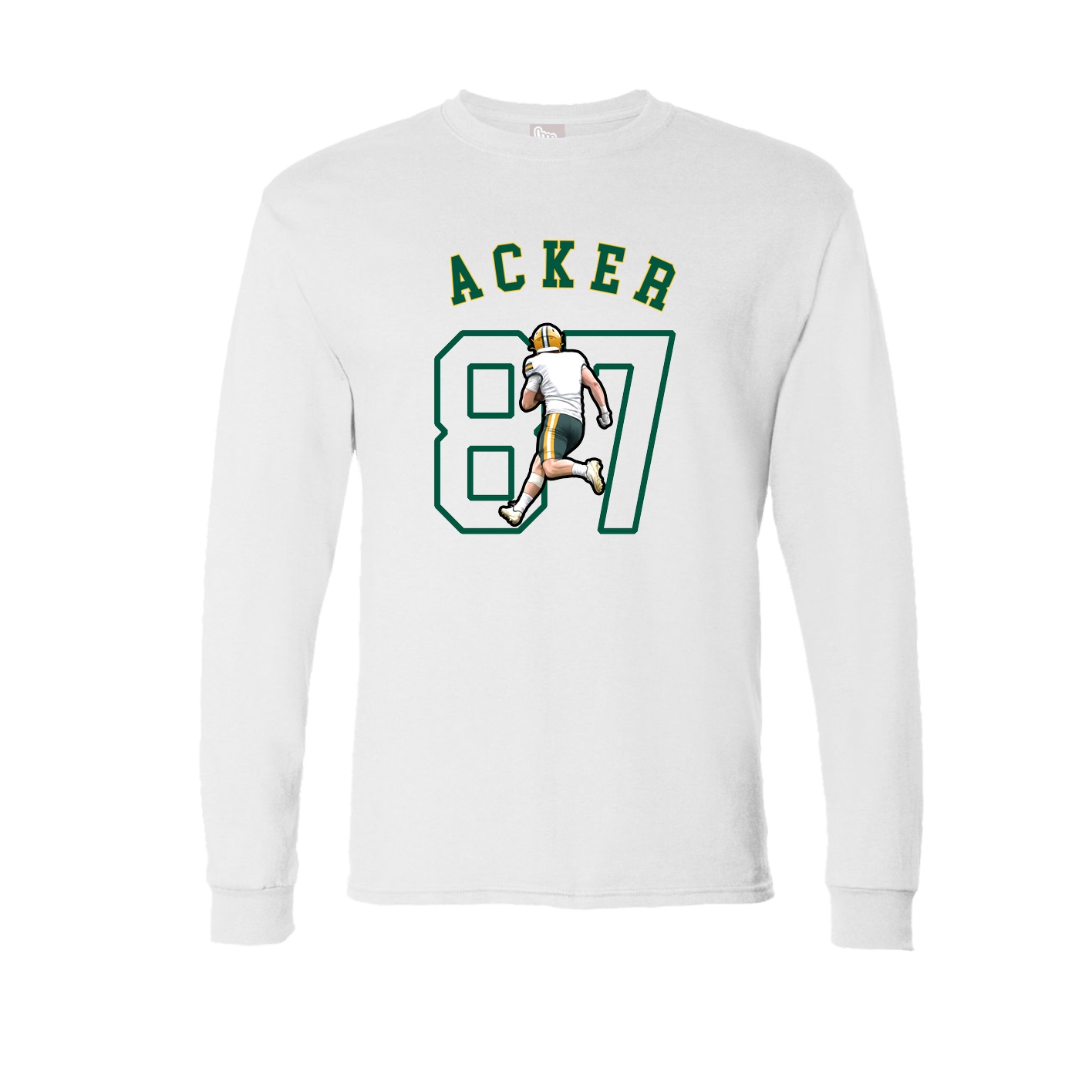 Long Sleeve Tee — Shirsey Arch in White