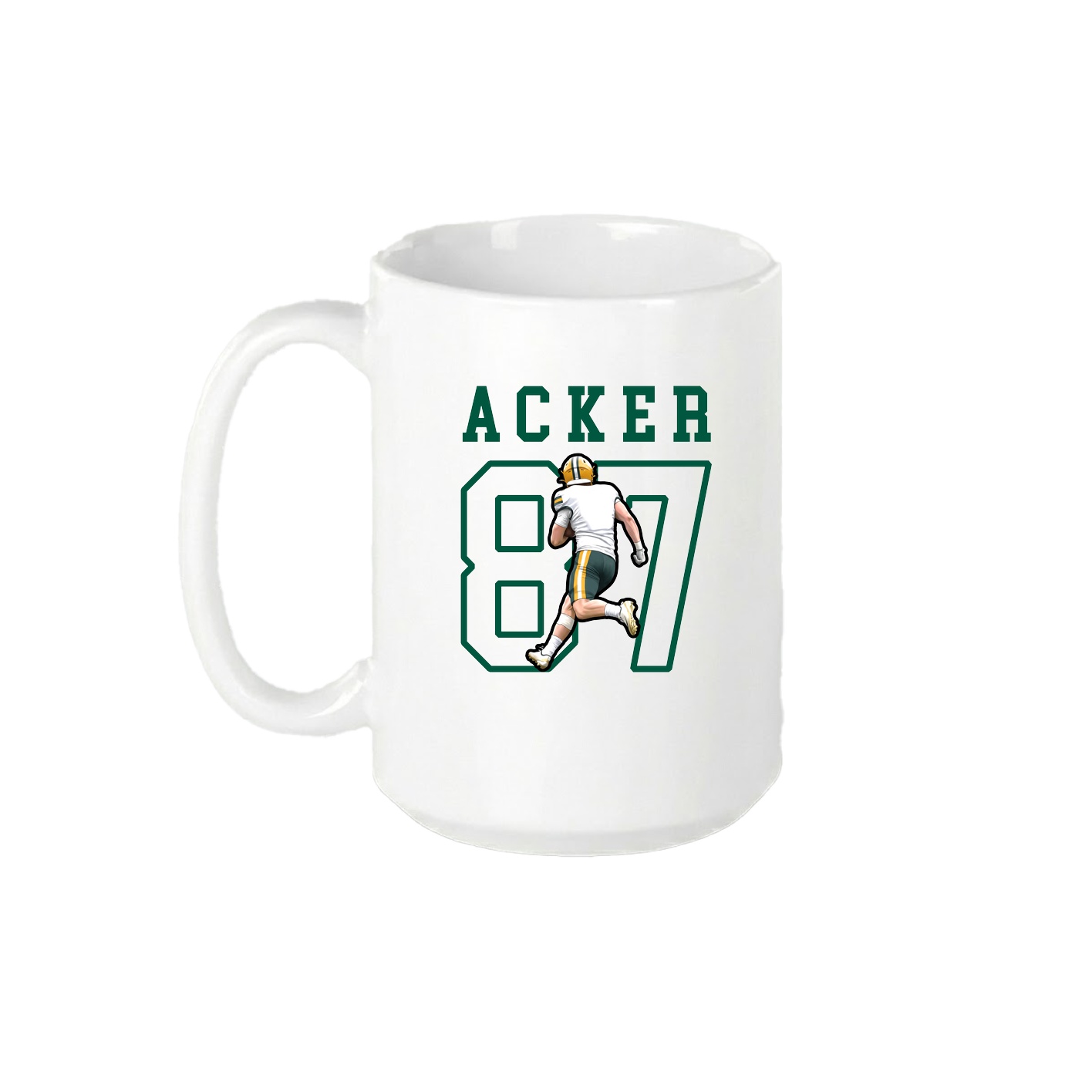 15oz Coffee Mug — Shirsey in White