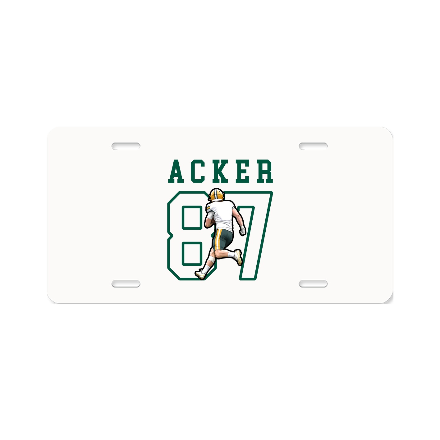 License Plate — Shirsey in Classic