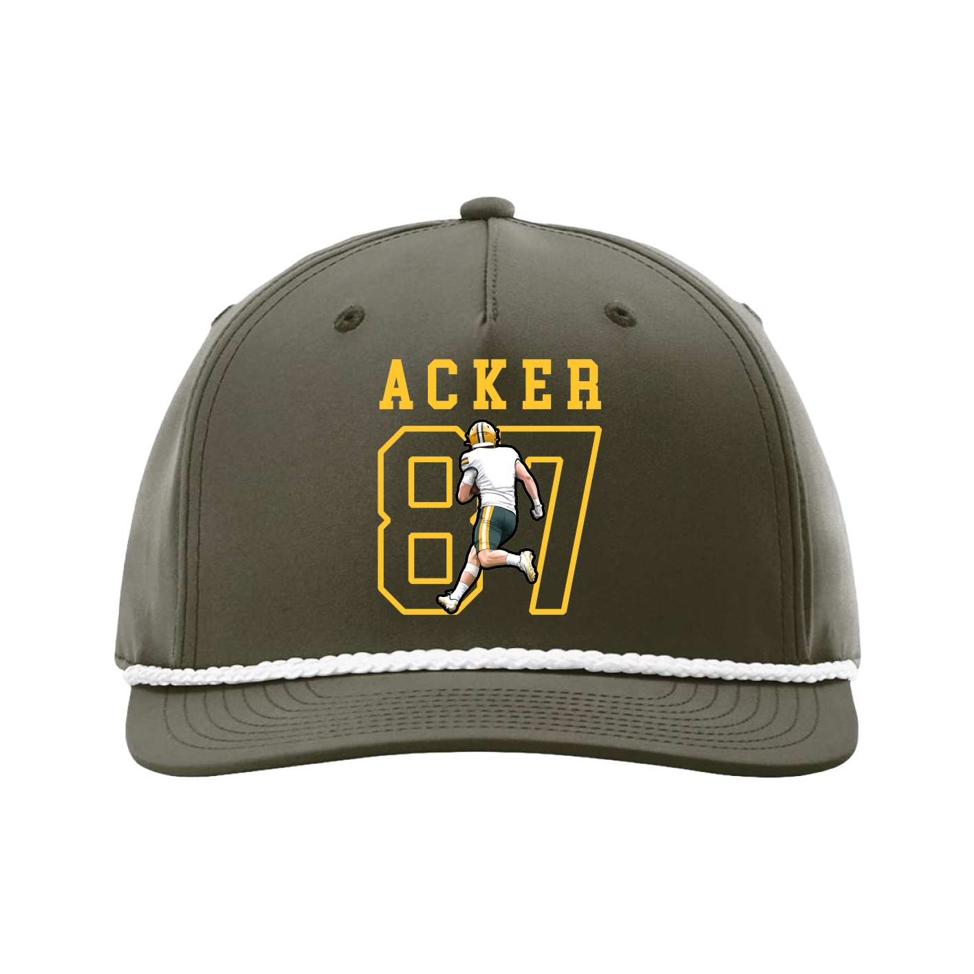 Five-Panel Classic Rope Cap — Shirsey in Green