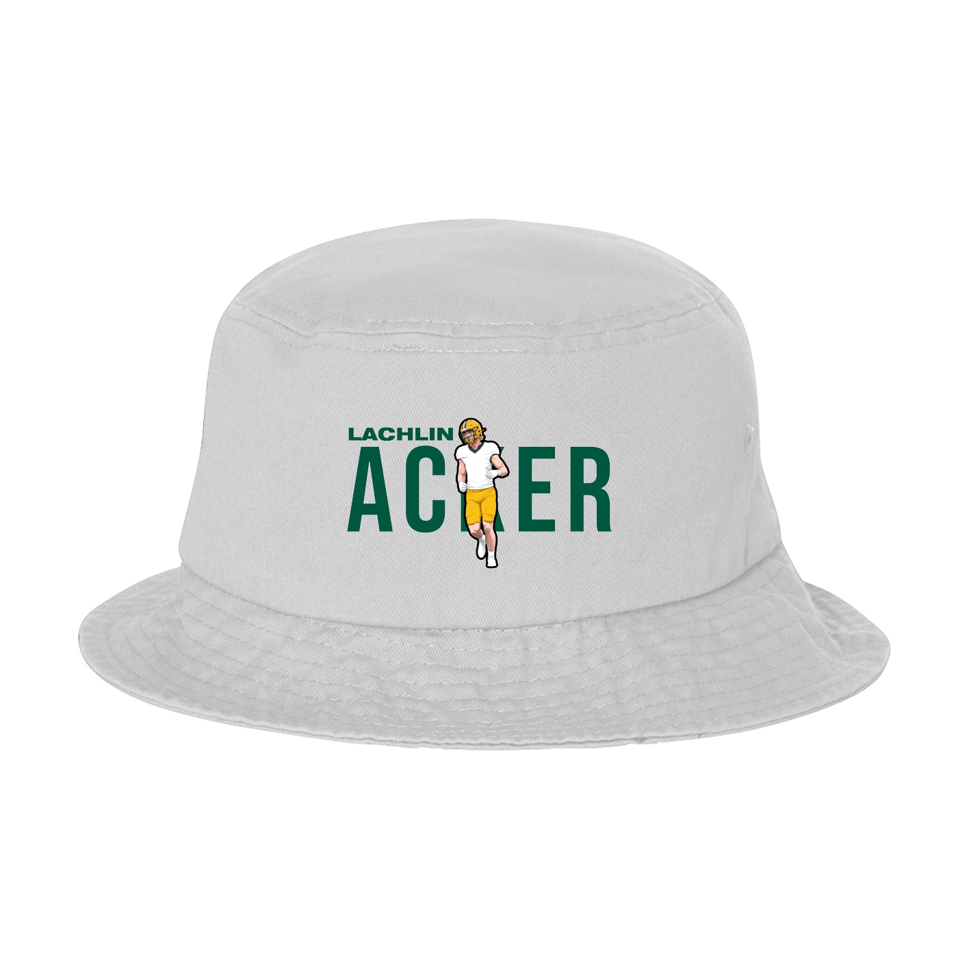 Bucket Cap — Player Name in White