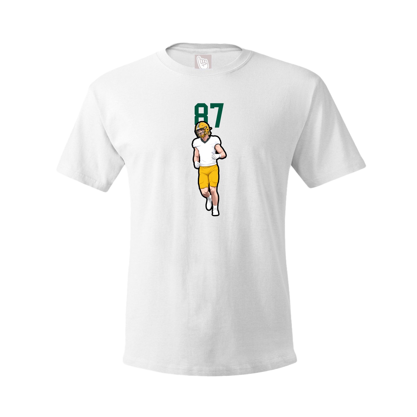 Tee — Number Top in White