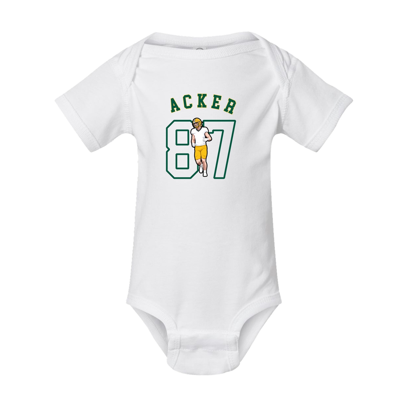 Baby Onesie — Shirsey Arch in White