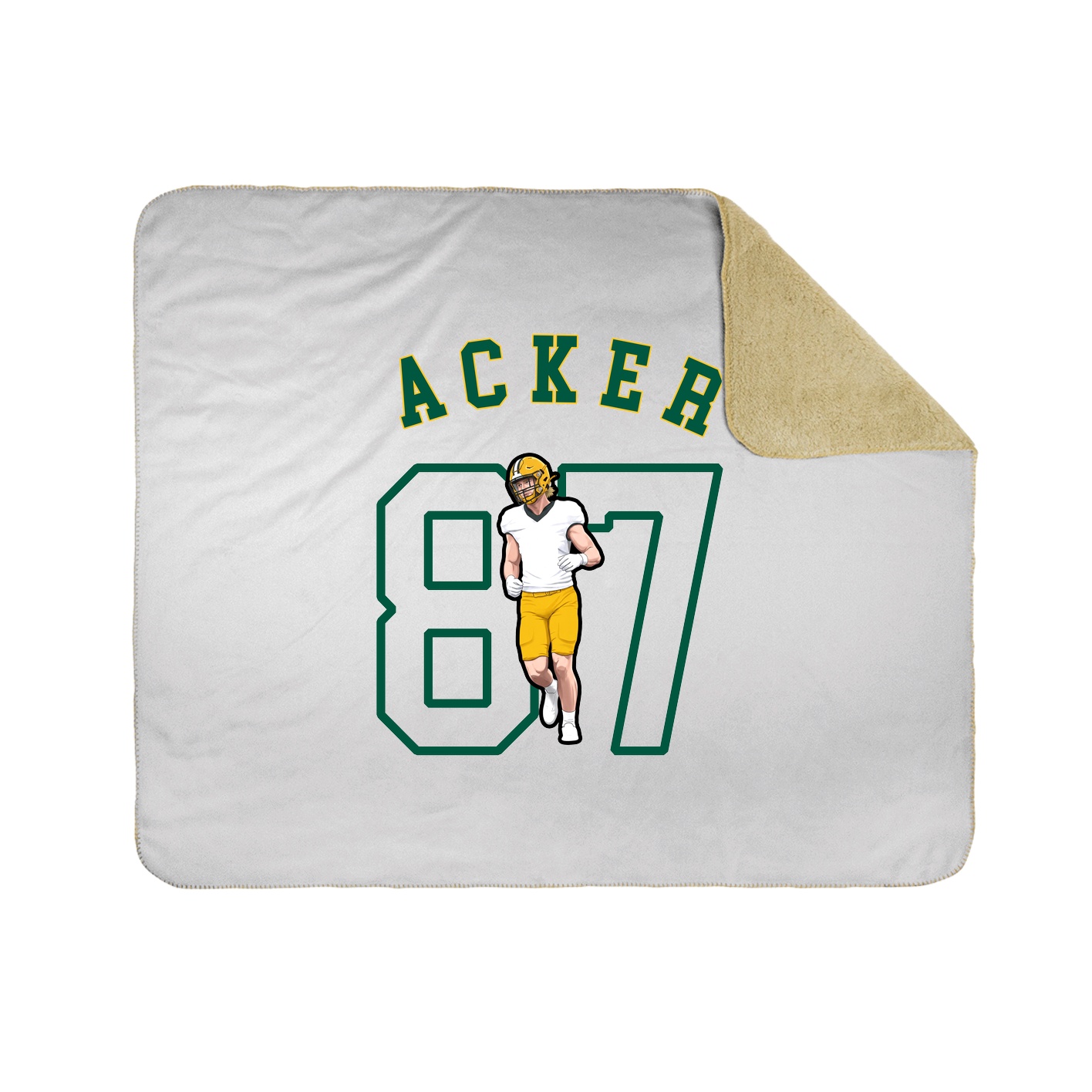 Throw Blanket — Shirsey Arch in White